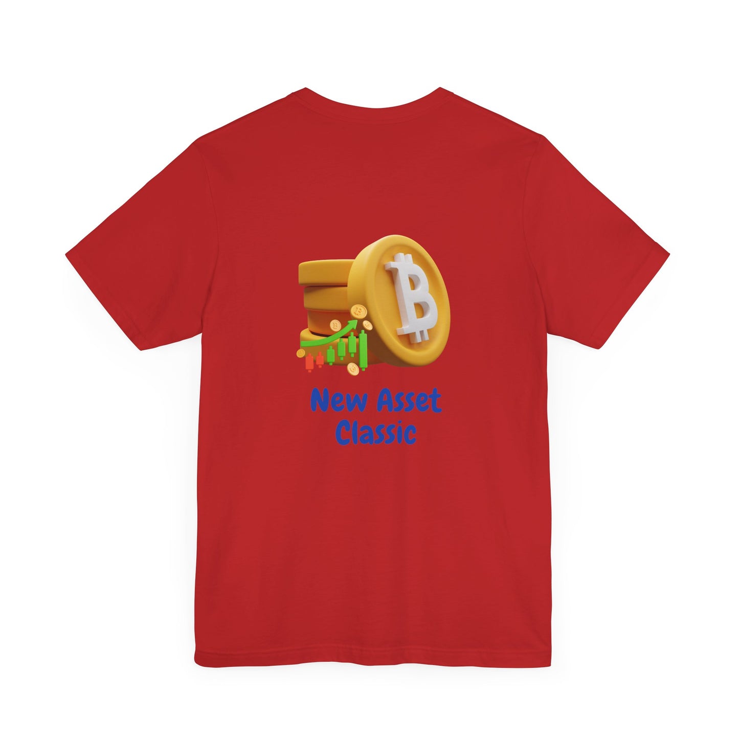 Bitcoin Classic Unisex Tee, Cryptocurrency Short Sleeve Shirt, BTC Investor Gift, Crypto Currency Tshirt, Finance Market Top, Digital