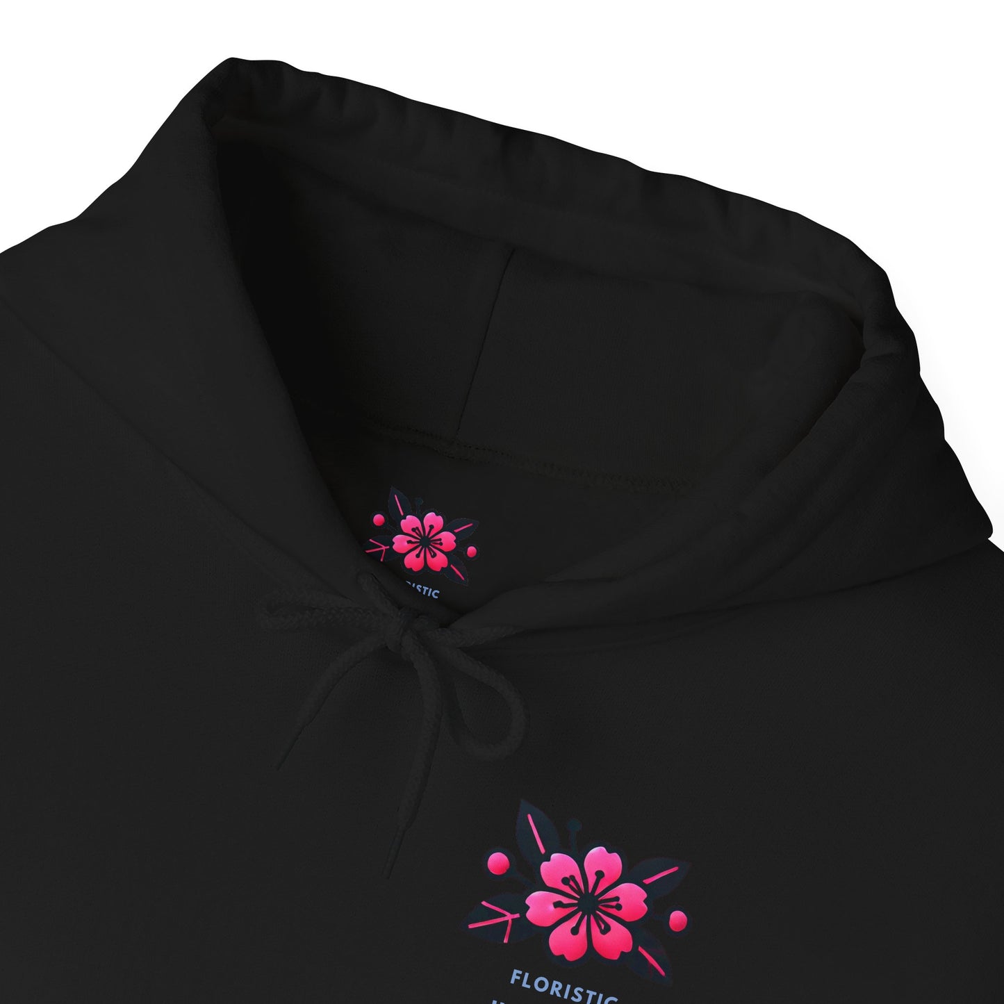 Floristic Hoodies - Genuine Smile Positive Energy Heavy Blend Hoodie