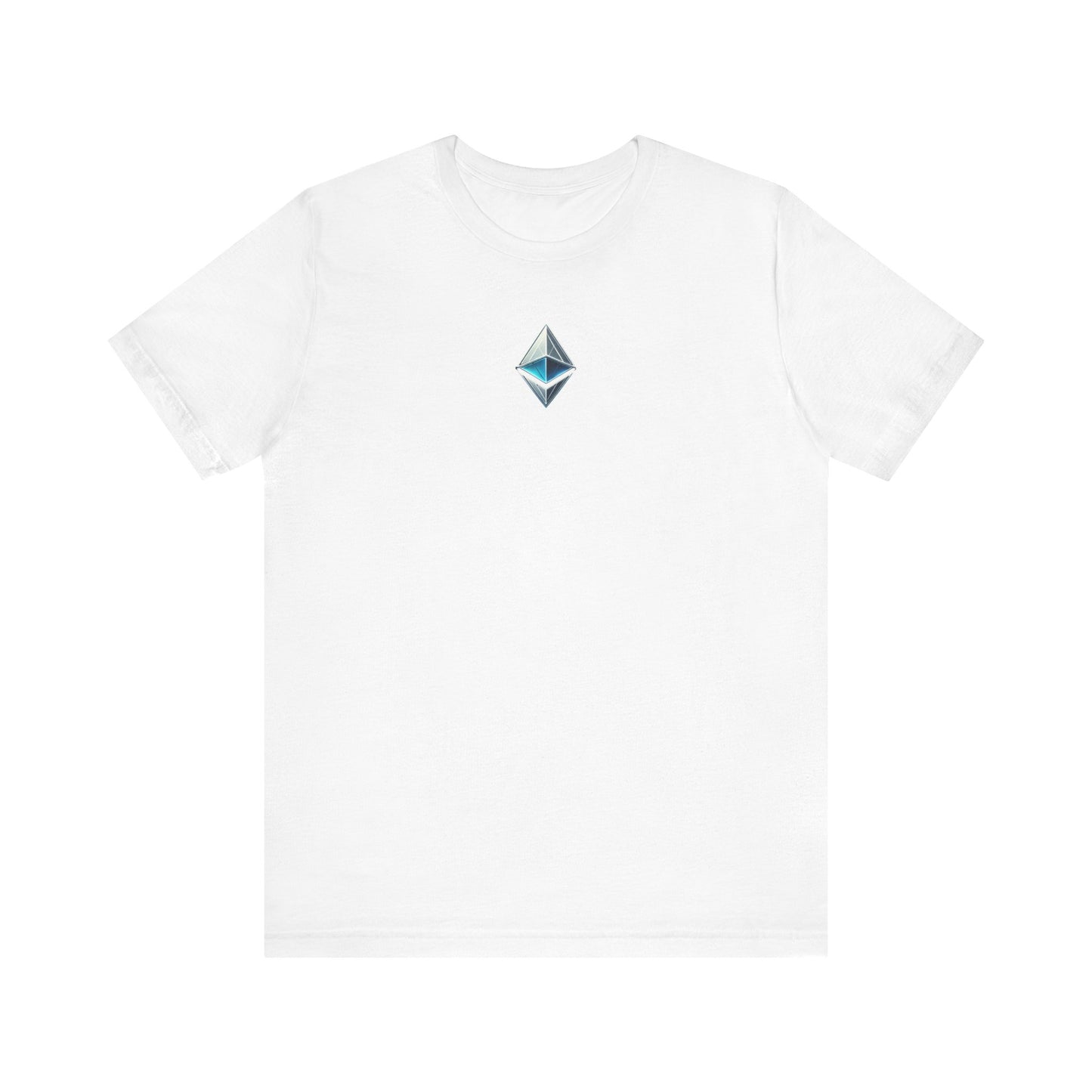 Ethereum Unisex Tee, Blockchain Cryptocurrency Shirt, Ether ETH Gift, Decentralized dApps Top, Crypto Enthusiast Apparel, Programmer T-Shirt