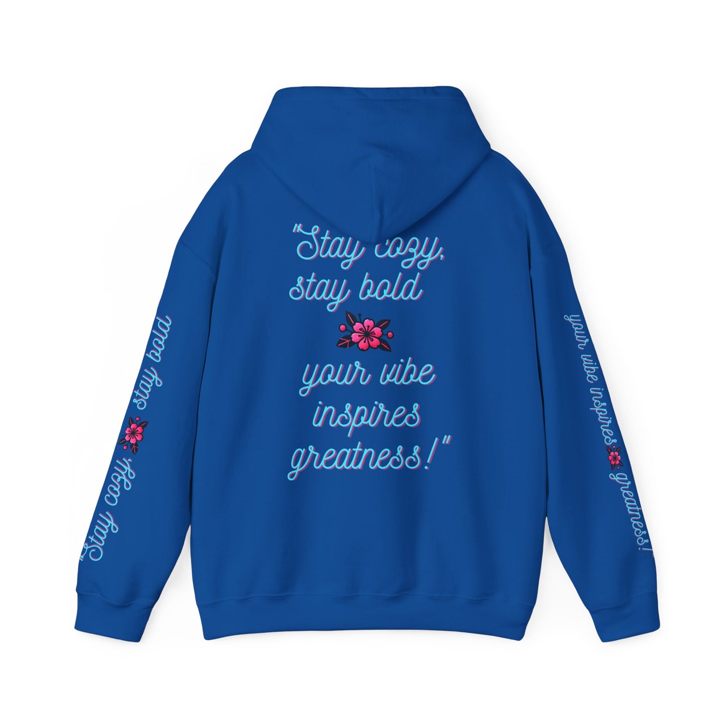 Floristic Hoodies - Stay Cozy and Bold Unisex Hooded Sweatshirt