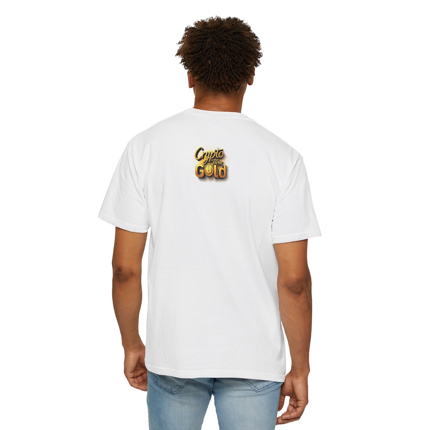 Bitcoin Crypto Gold Unisex T-shirt