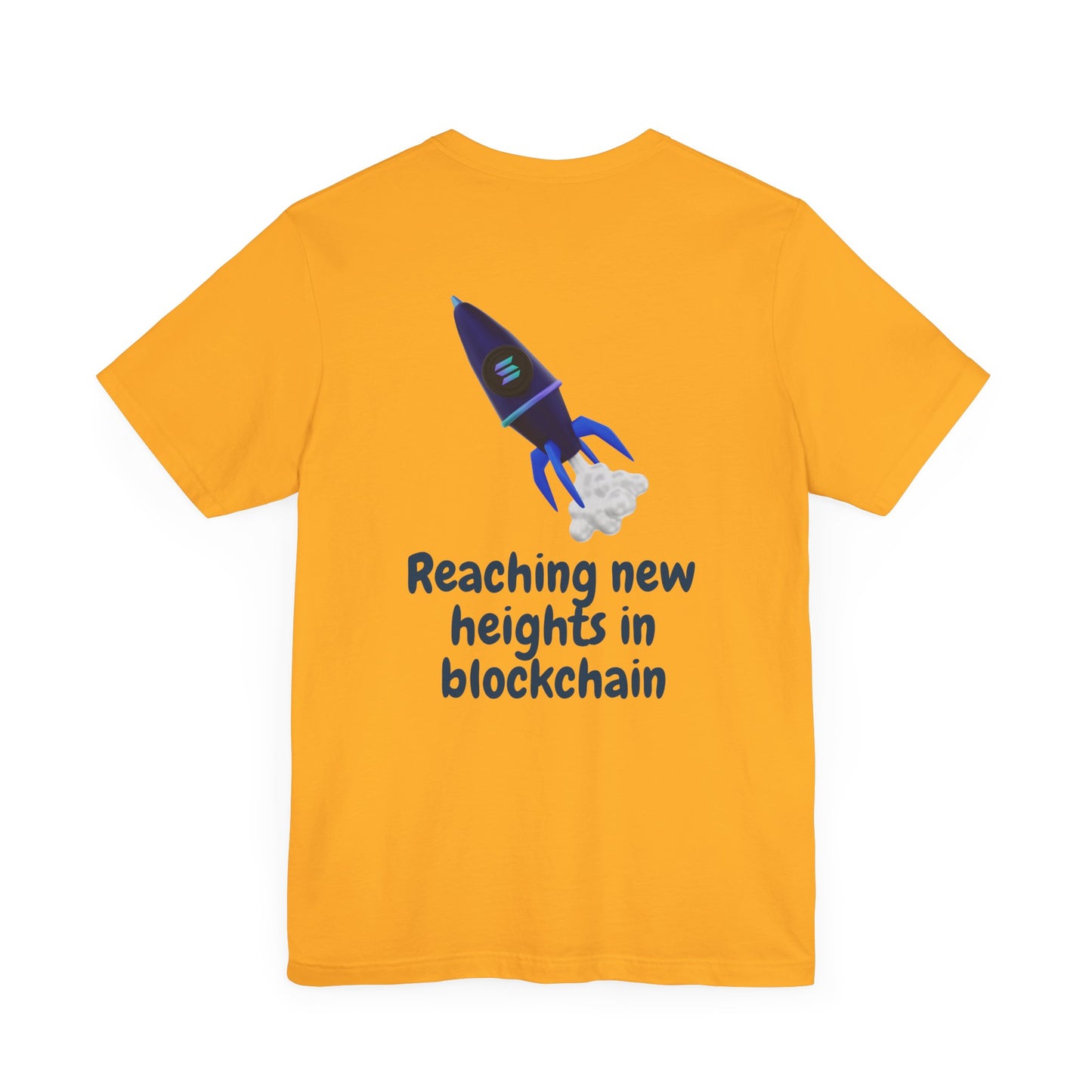 Solana T-Shirt, Crypto Lover Tee, Cryptocurrency Graphic Shirt, Solana Cryptocurrency Merch, Unisex Jersey Short Sleeve Tee