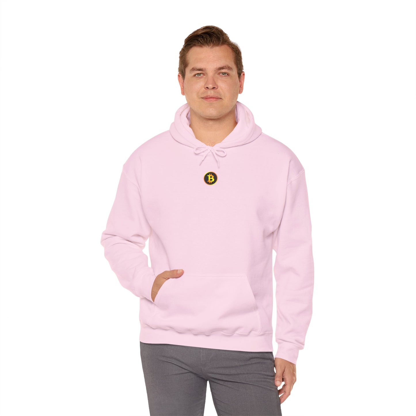 Bitcoin Inspired Unisex Hoodie - 'Keep Calm and HODL On'