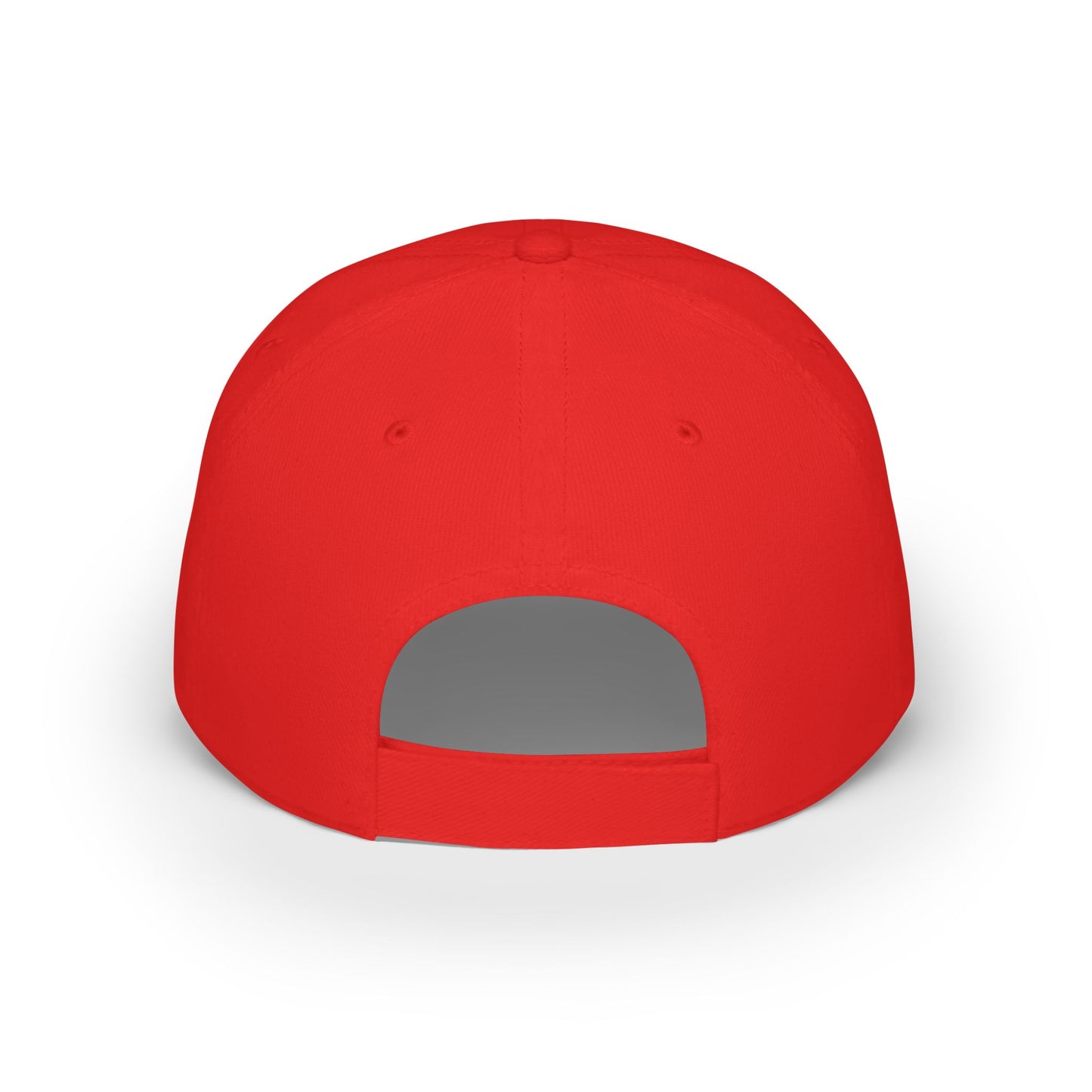 XRP Logo Low Profile Baseball Cap - Stylish Red Cap for Crypto Enthusiasts