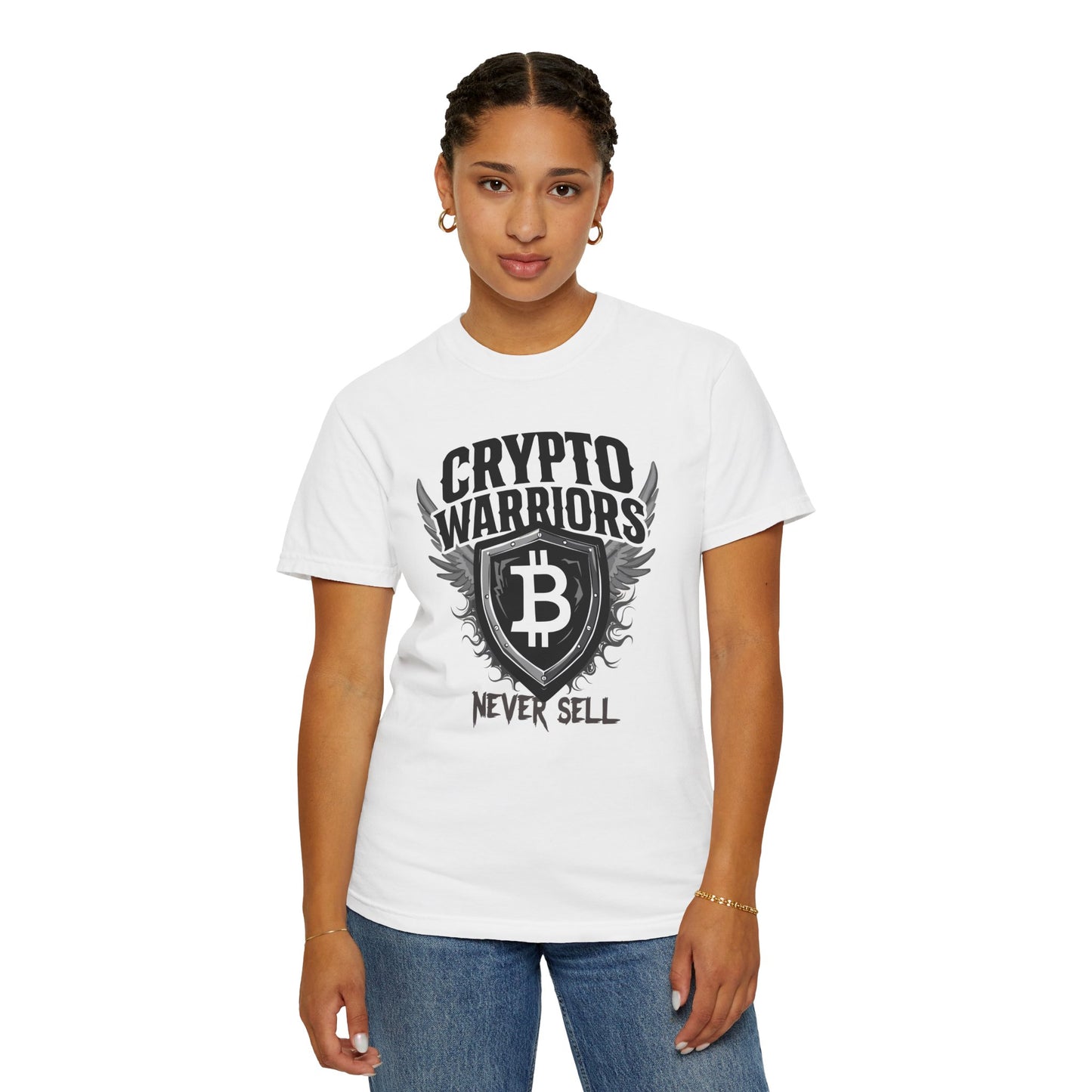 Bitcoin Warriors Unisex T-shirt, Cryptocurrency Tee, Crypto Enthusiast Shirt, Digital Currency Top, Blockchain Apparel