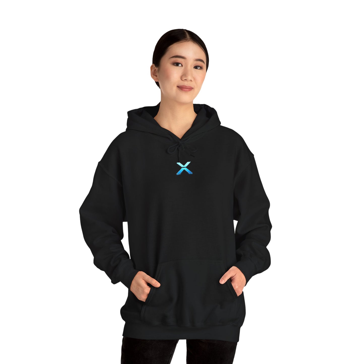 Unisex Heavy Blend™ XRP Hoodie - Cryptocurrency Inspired Sweatshirt for Blockchain Enthusiasts