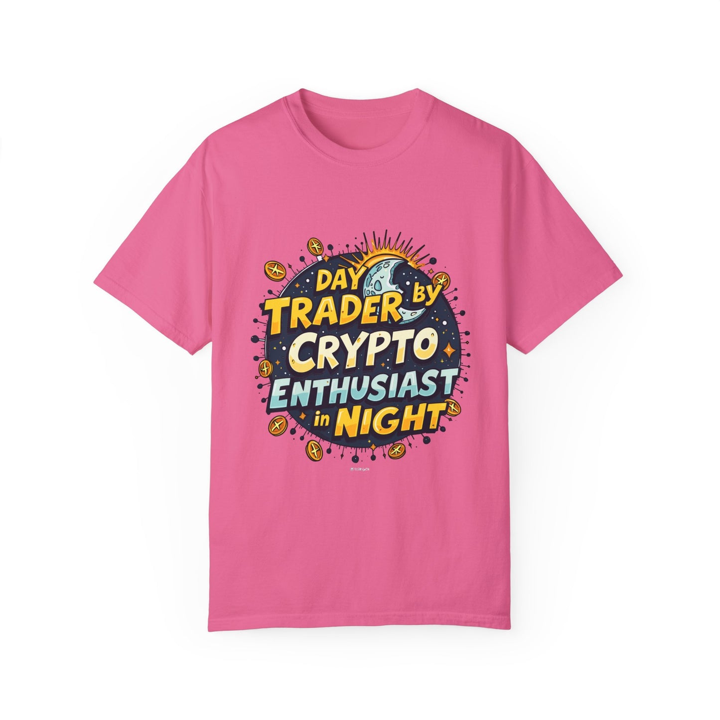 Crypto Enthusiast Unisex T-shirt - Day Trader Design