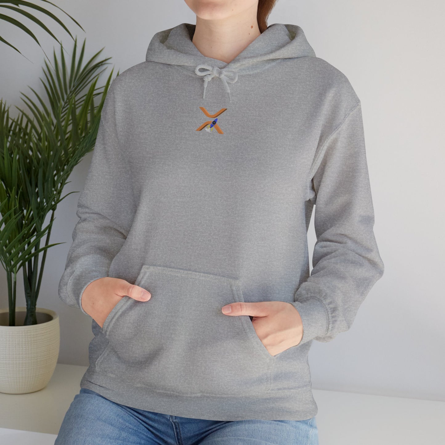 Rocket Launch Unisex Heavy Blend Hoodie - Perfect for Space Enthusiasts and Everyday Comfort