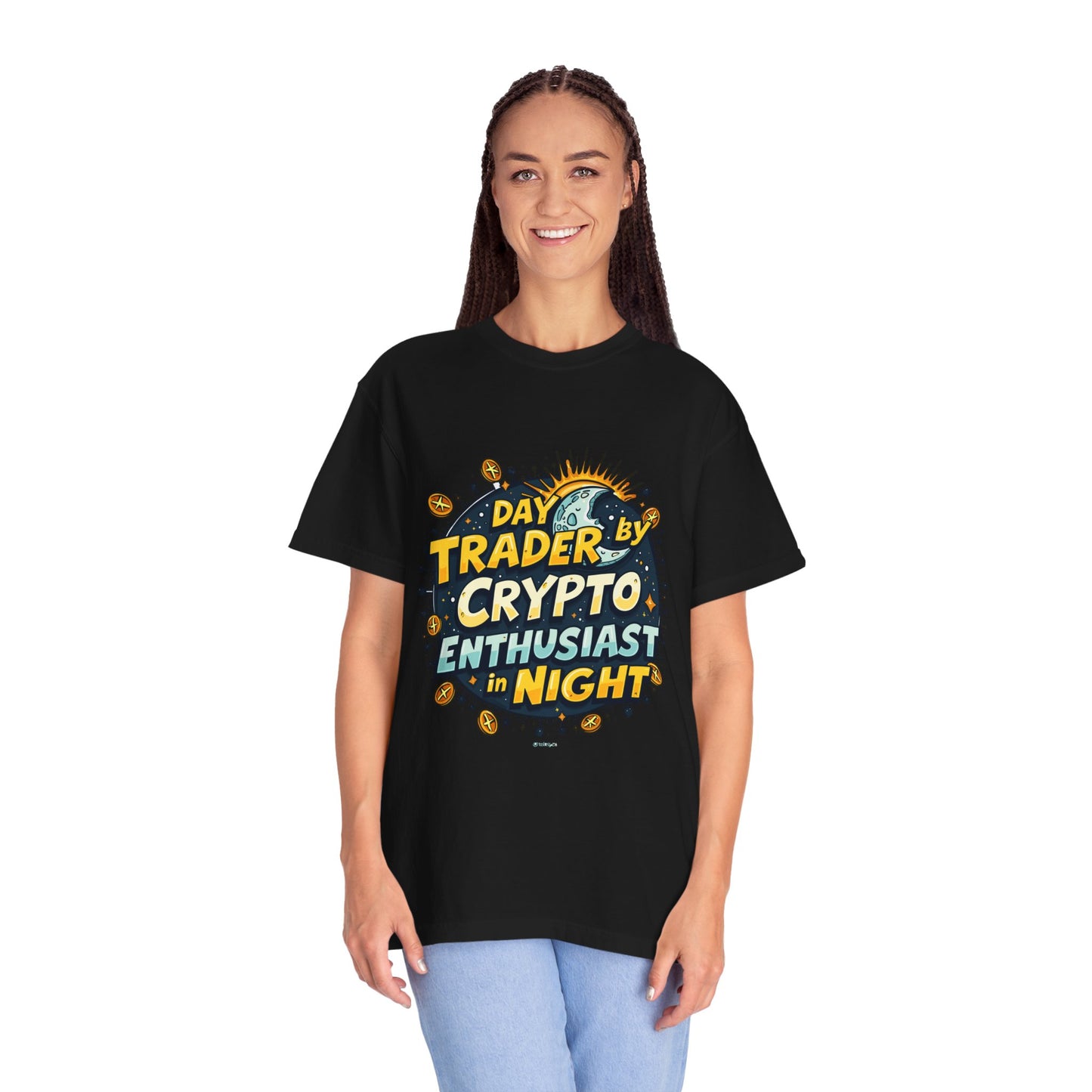 Crypto Enthusiast Unisex T-shirt - Day Trader Design