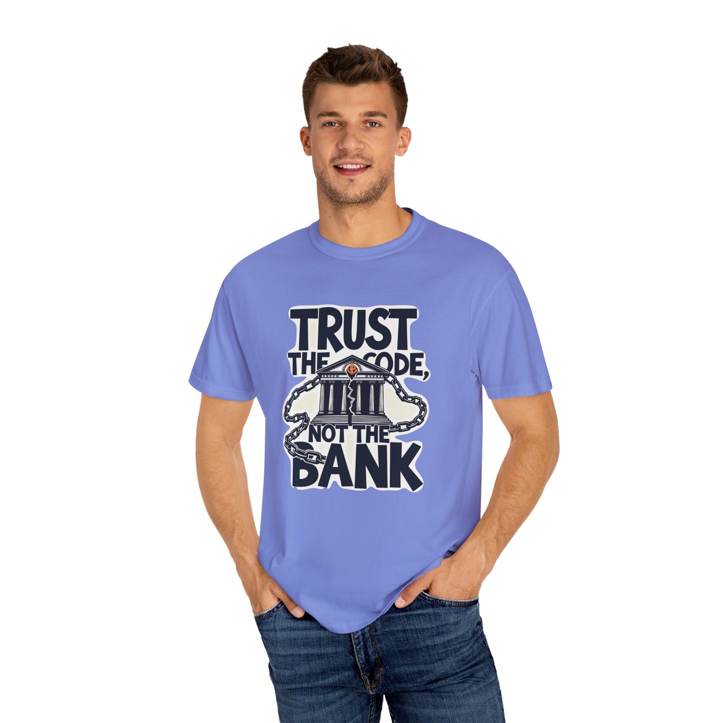 T-Shirt Trust the Code Not the Bank