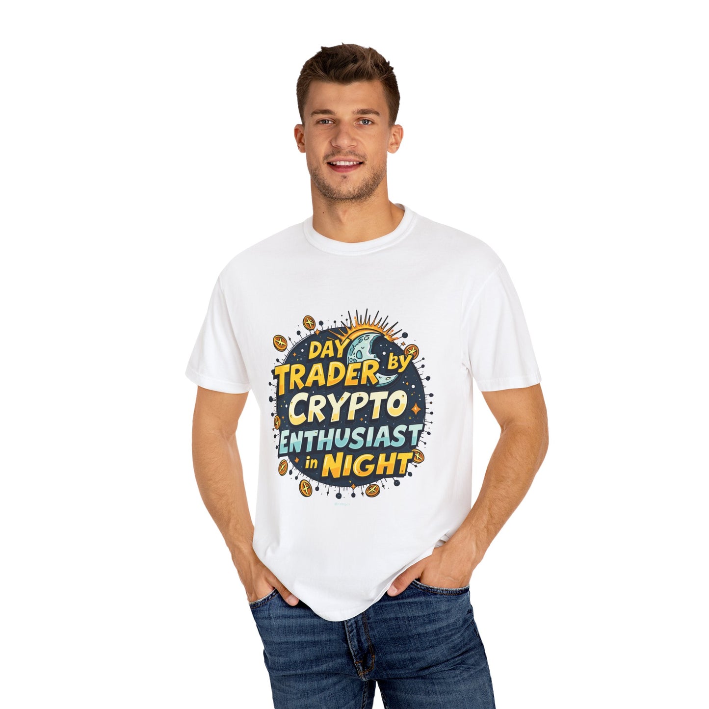 Crypto Enthusiast Unisex T-shirt - Day Trader Design