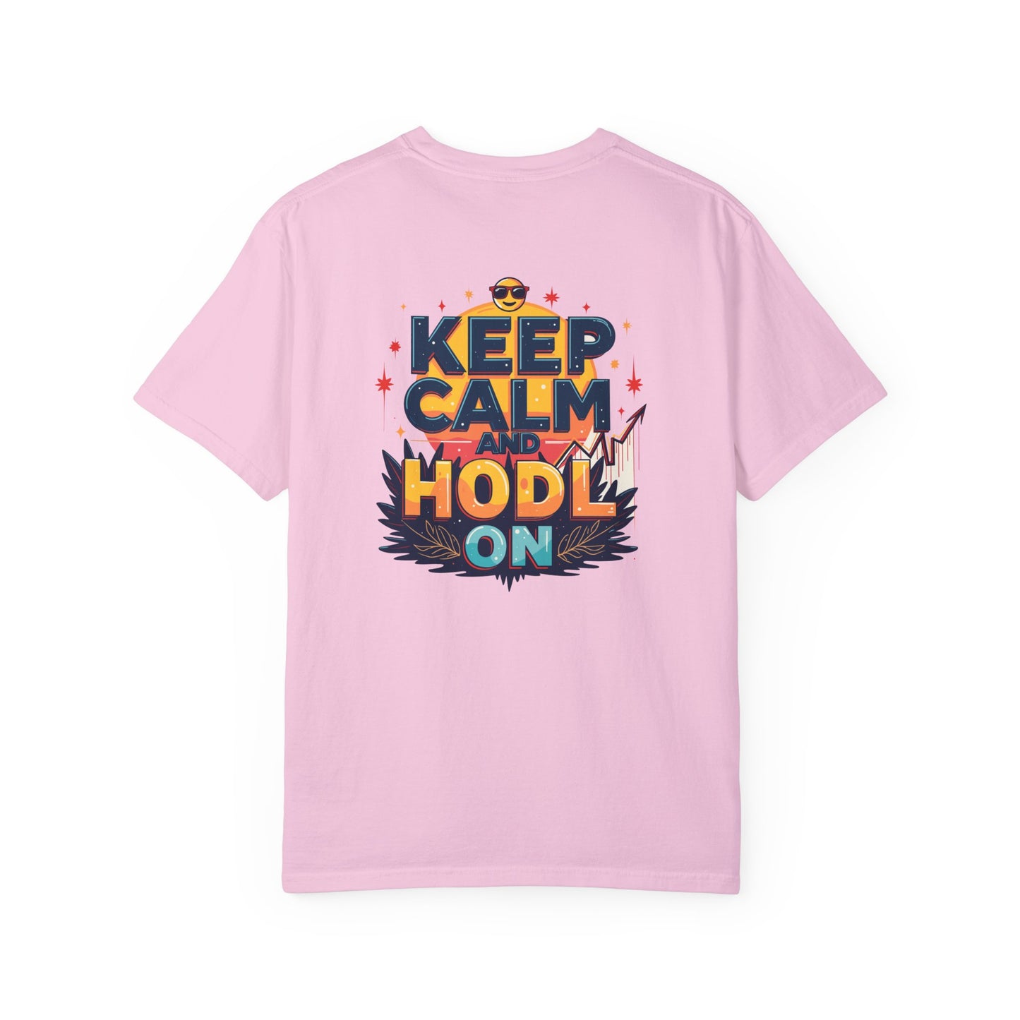 Bitcoin Keep Calm and Hold Unisex T-shirt, Cryptocurrency Tee, HODL Shirt, Funny BTC Gift, Crypto Merch