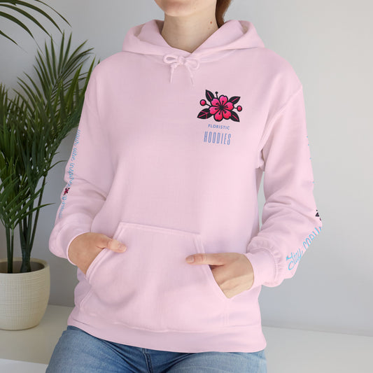 Floristic Hoodies - Stay Cozy and Bold Unisex Hooded Sweatshirt