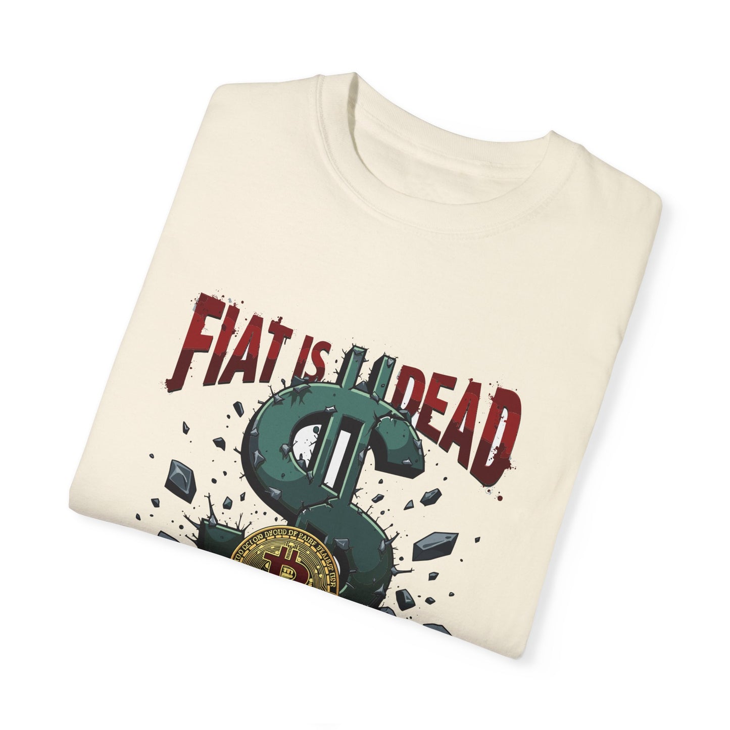 Crypto Enthusiast T-shirt - Fiat is Dead Long Live Crypto