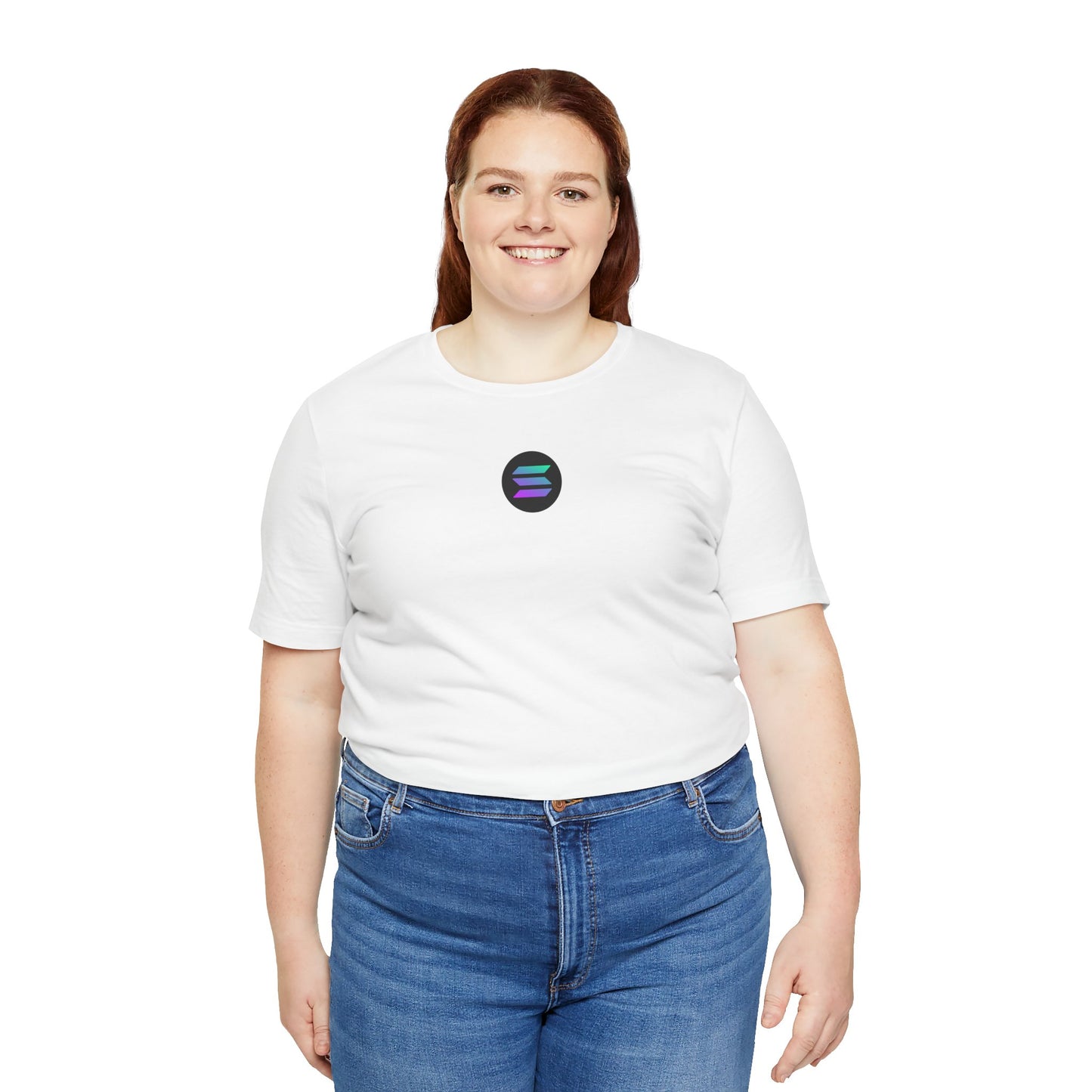 Solana Blockchain Tee, Unisex Jersey Short Sleeve Shirt, Crypto Gift, Decentralized Computing Top