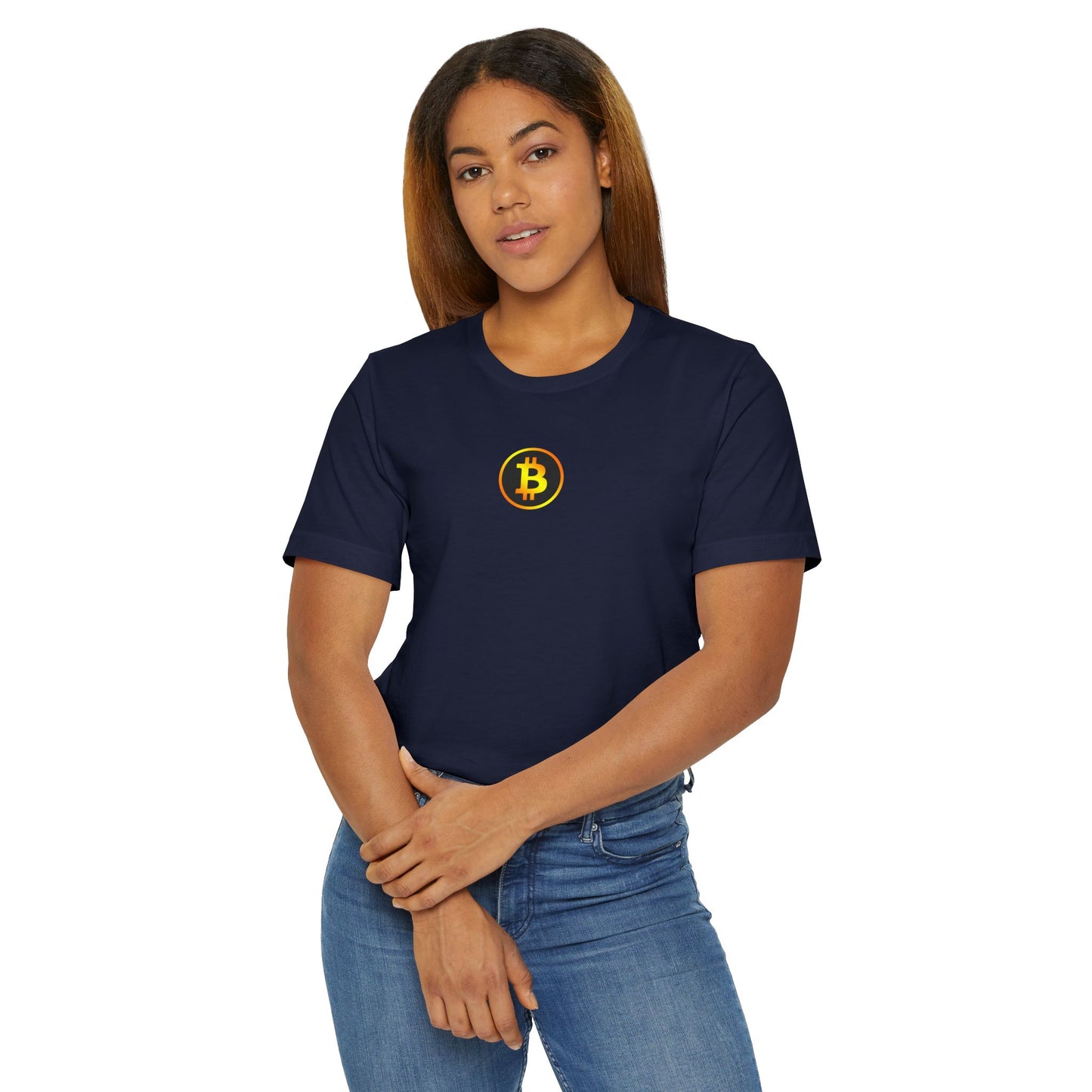 Bitcoin Fun Sky Rocket T-Shirt - Crypto Currency Tee, Unisex Jersey Shirt, Cryptocurrency Gift, BTC Lover Top, Digital Money Clothing