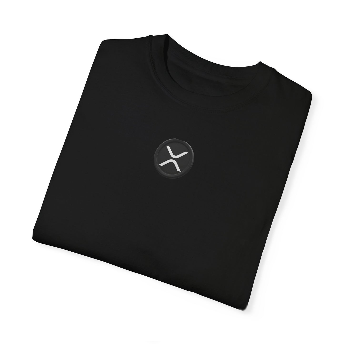 XRP Cryptocurrency Unisex Garment-Dyed T-shirt, Ripple Logo Tee, Crypto Investor Gift, Digital Currency Shirt, Ripple XRP Merch, Finance