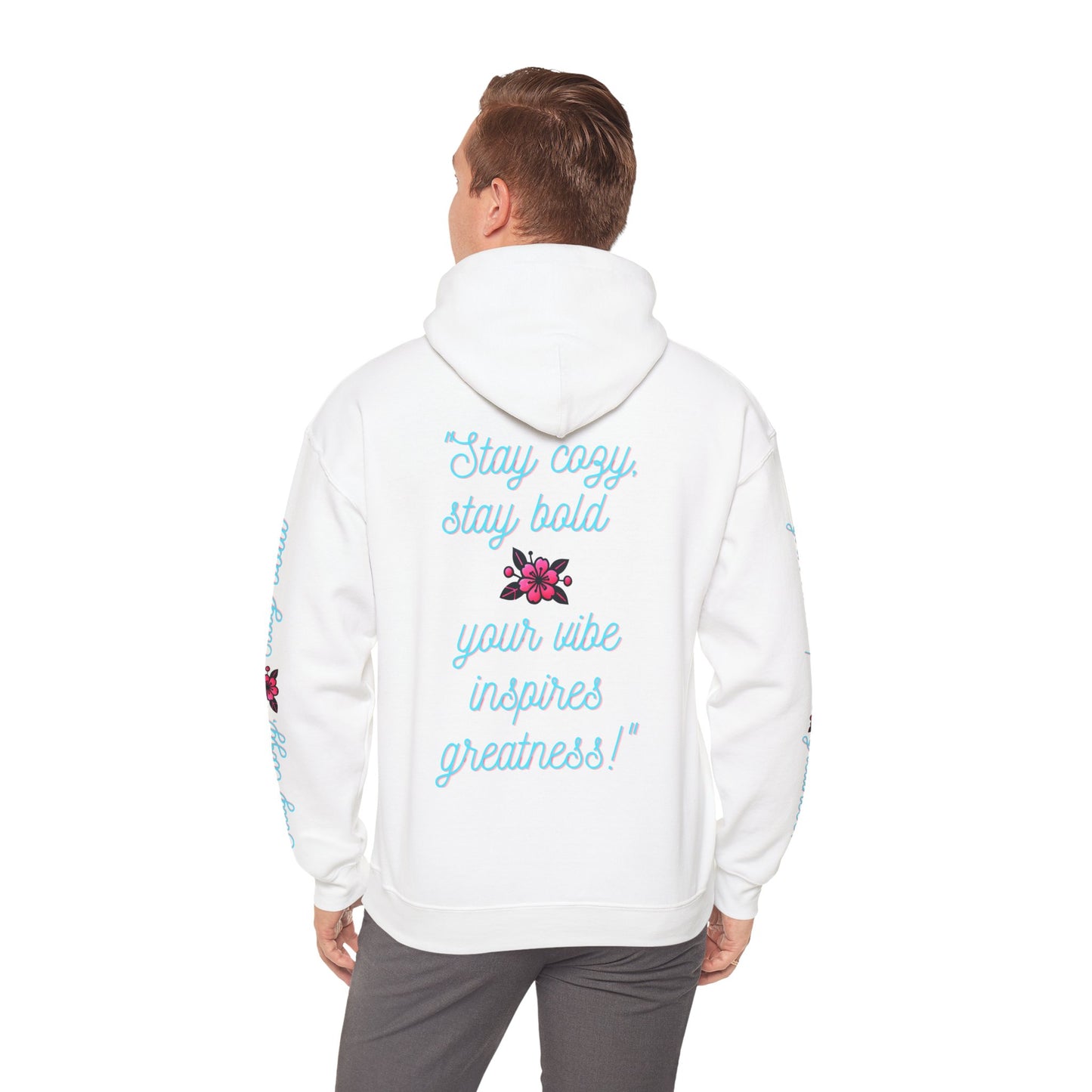 Floristic Hoodies - Stay Cozy and Bold Unisex Hooded Sweatshirt