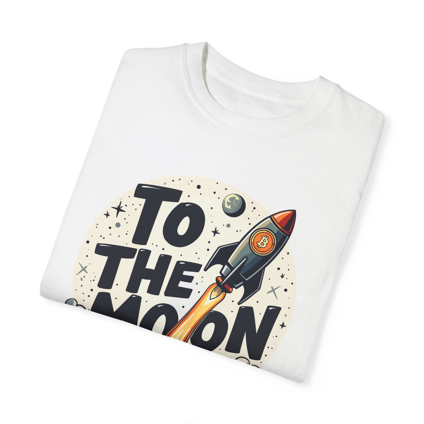 Bitcoin To Moon Unisex T-shirt, Cryptocurrency Tee, HODL Shirt, BTC Gift, Crypto Merch, Finance Clothing