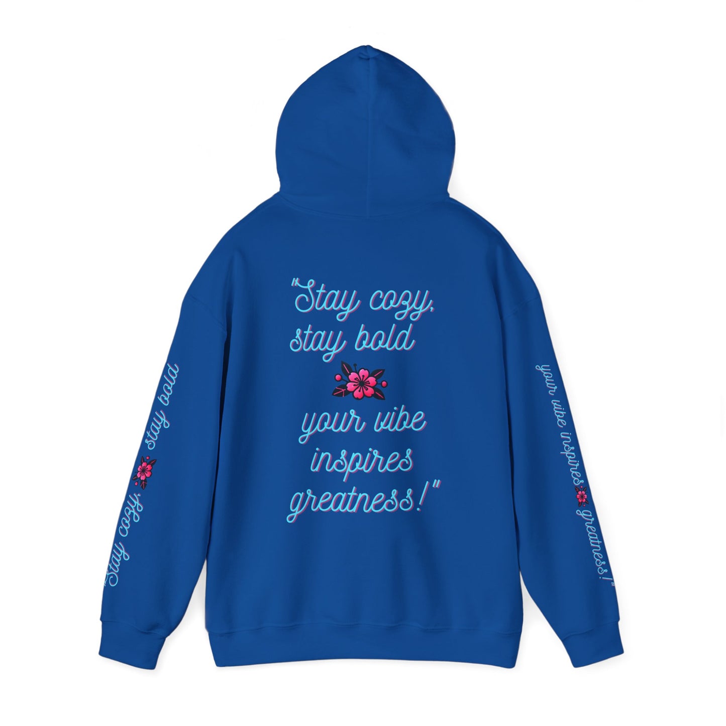 Floristic Hoodies - Stay Cozy and Bold Unisex Hooded Sweatshirt