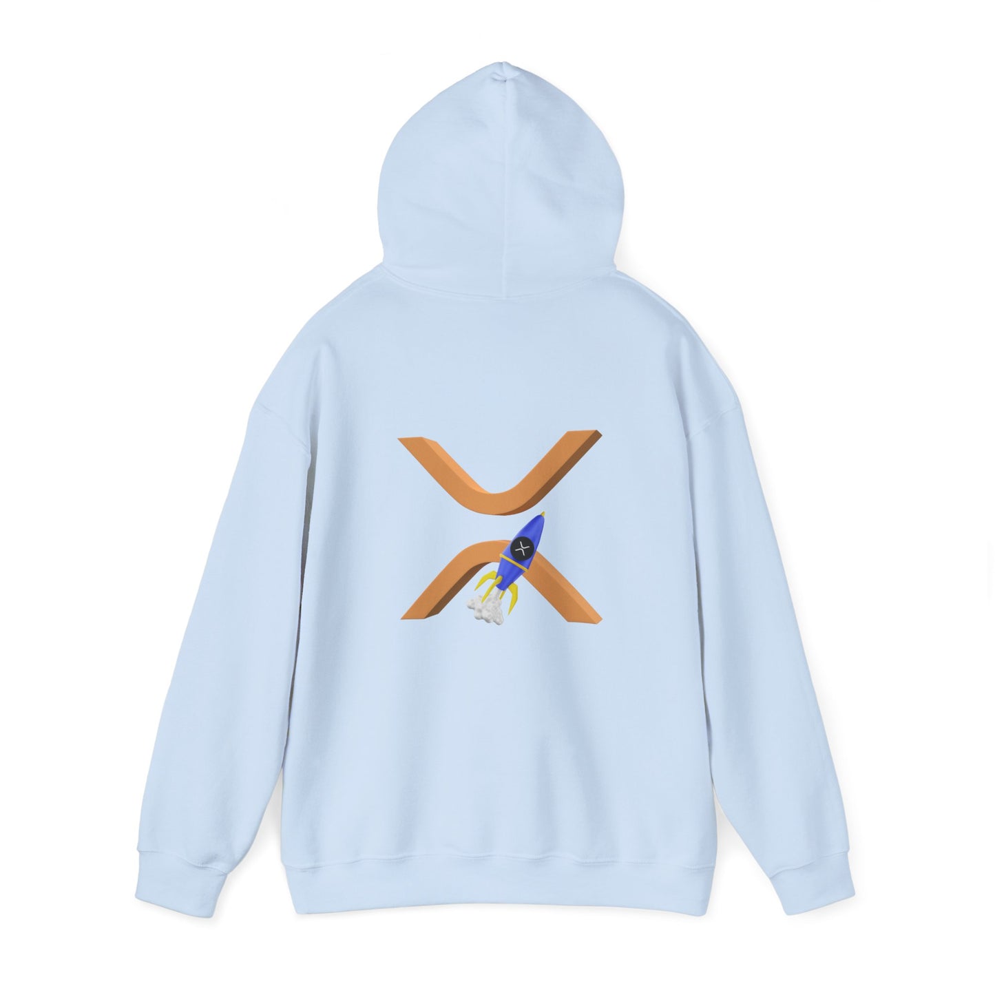 Rocket Launch Unisex Heavy Blend Hoodie - Perfect for Space Enthusiasts and Everyday Comfort