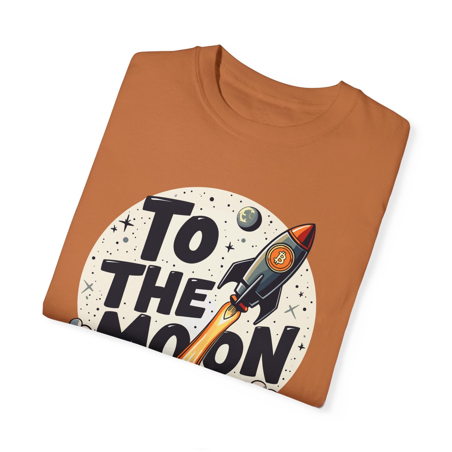 Bitcoin To Moon Unisex T-shirt, Cryptocurrency Tee, HODL Shirt, BTC Gift, Crypto Merch, Finance Clothing