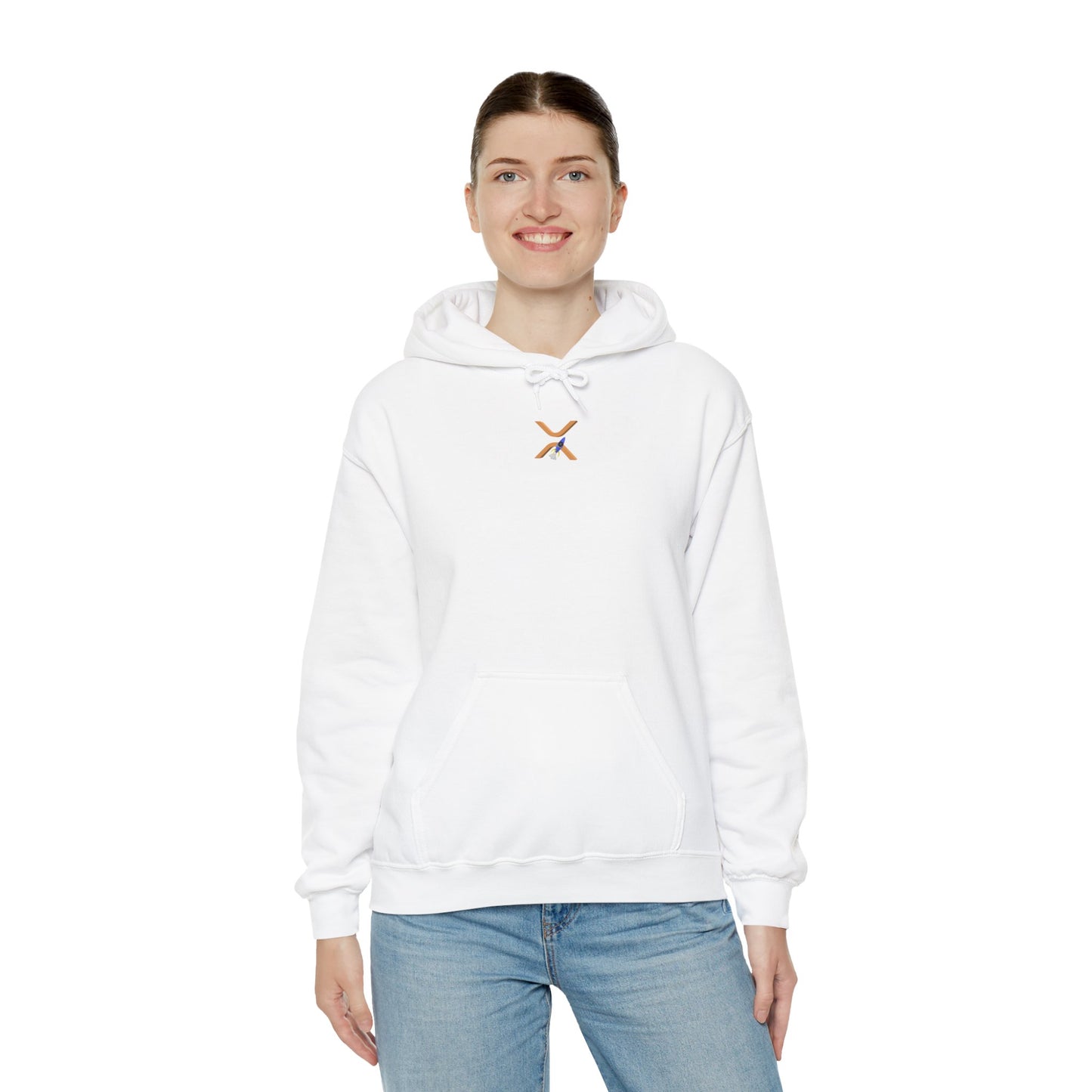 Rocket Launch Unisex Heavy Blend Hoodie - Perfect for Space Enthusiasts and Everyday Comfort