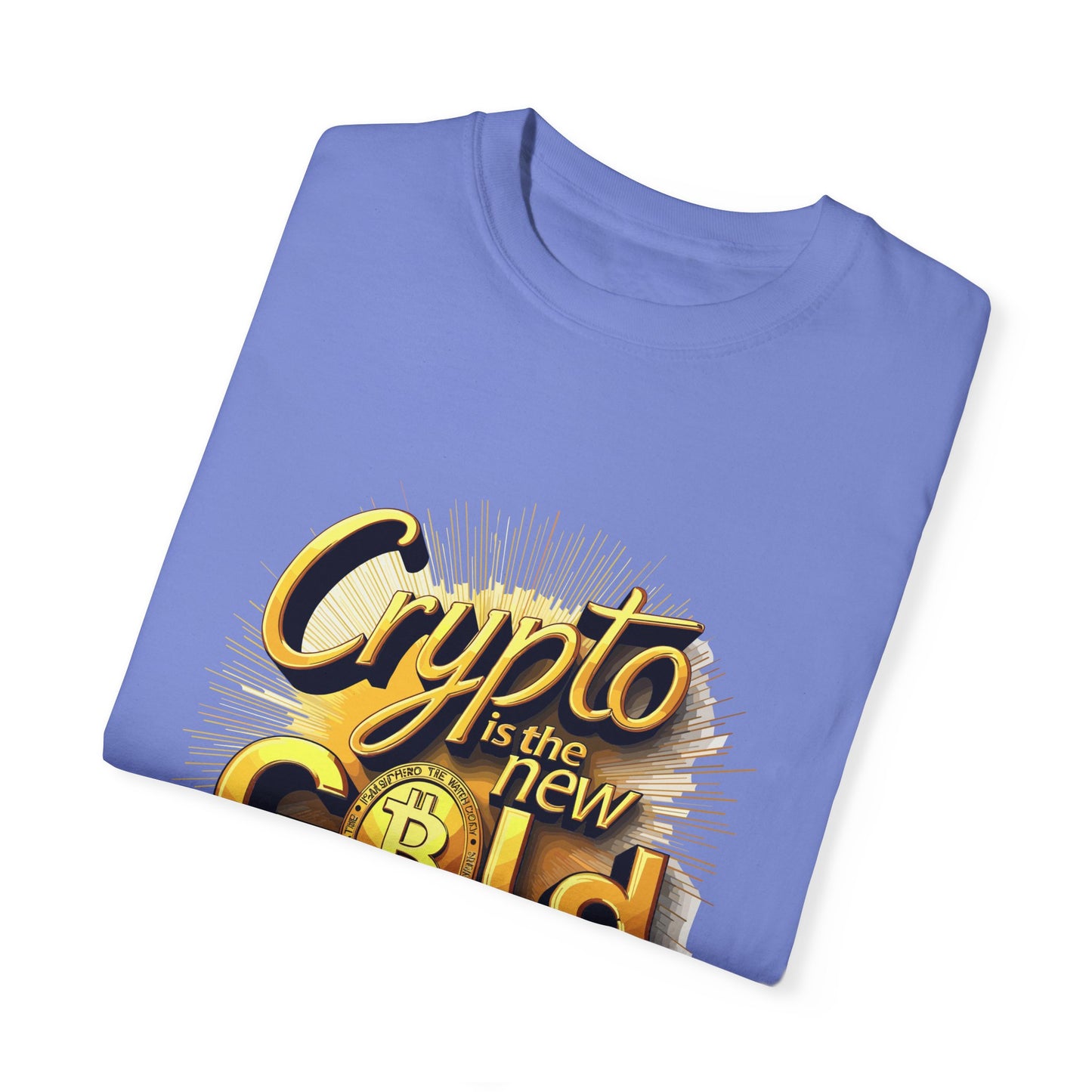 Bitcoin Crypto Gold Unisex T-shirt