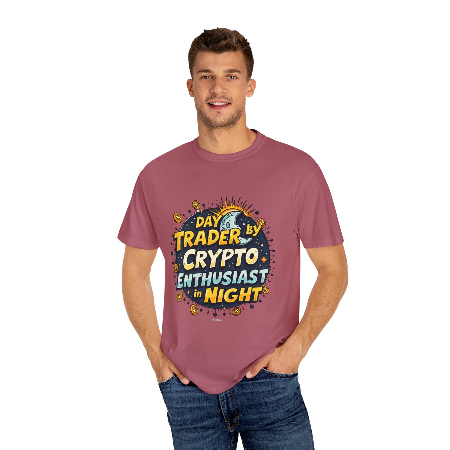 Crypto Enthusiast Unisex T-shirt - Day Trader Design