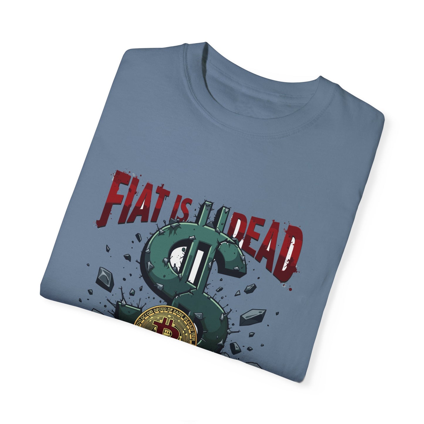 Crypto Enthusiast T-shirt - Fiat is Dead Long Live Crypto