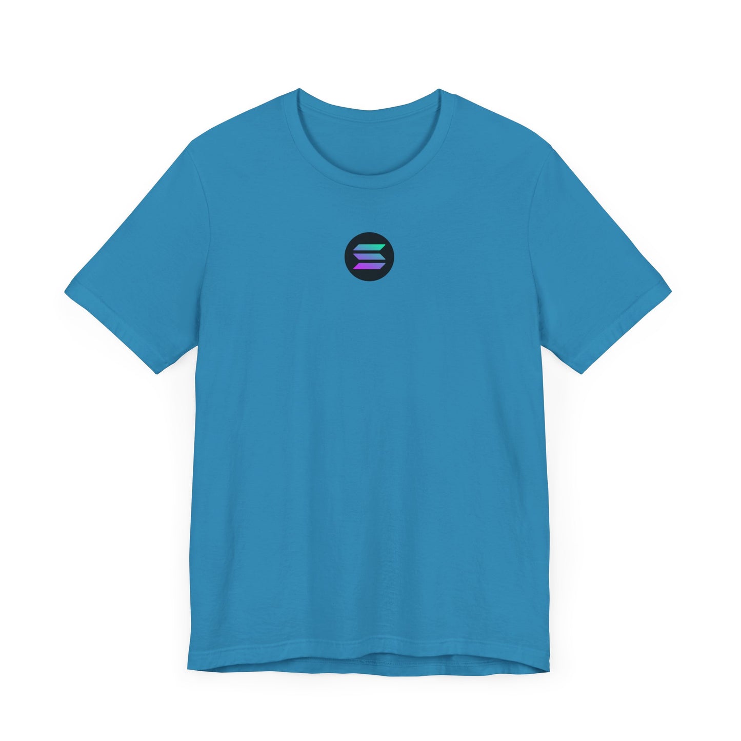 Solana Blockchain Tee, Unisex Jersey Short Sleeve Shirt, Crypto Gift, Decentralized Computing Top