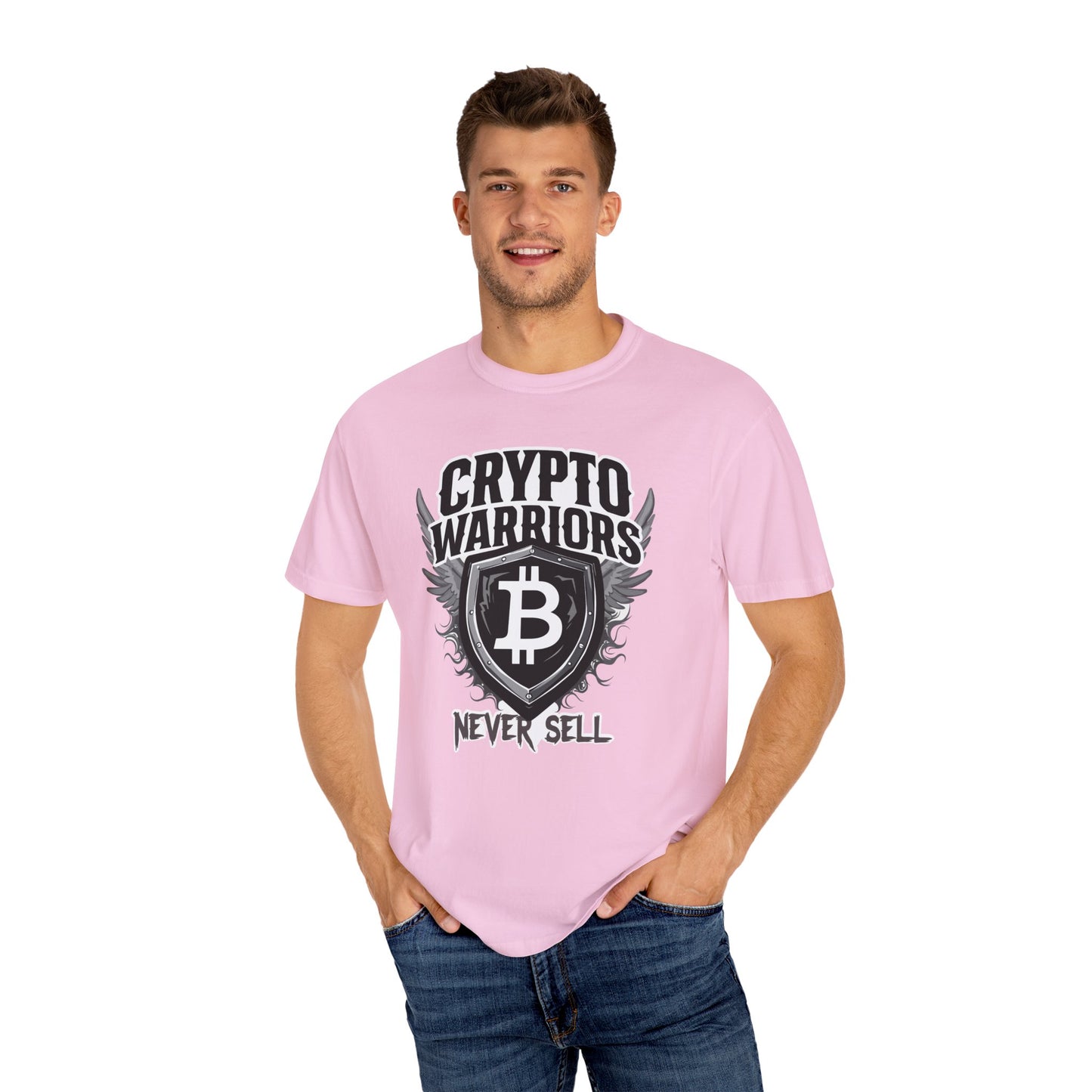 Bitcoin Warriors Unisex T-shirt, Cryptocurrency Tee, Crypto Enthusiast Shirt, Digital Currency Top, Blockchain Apparel