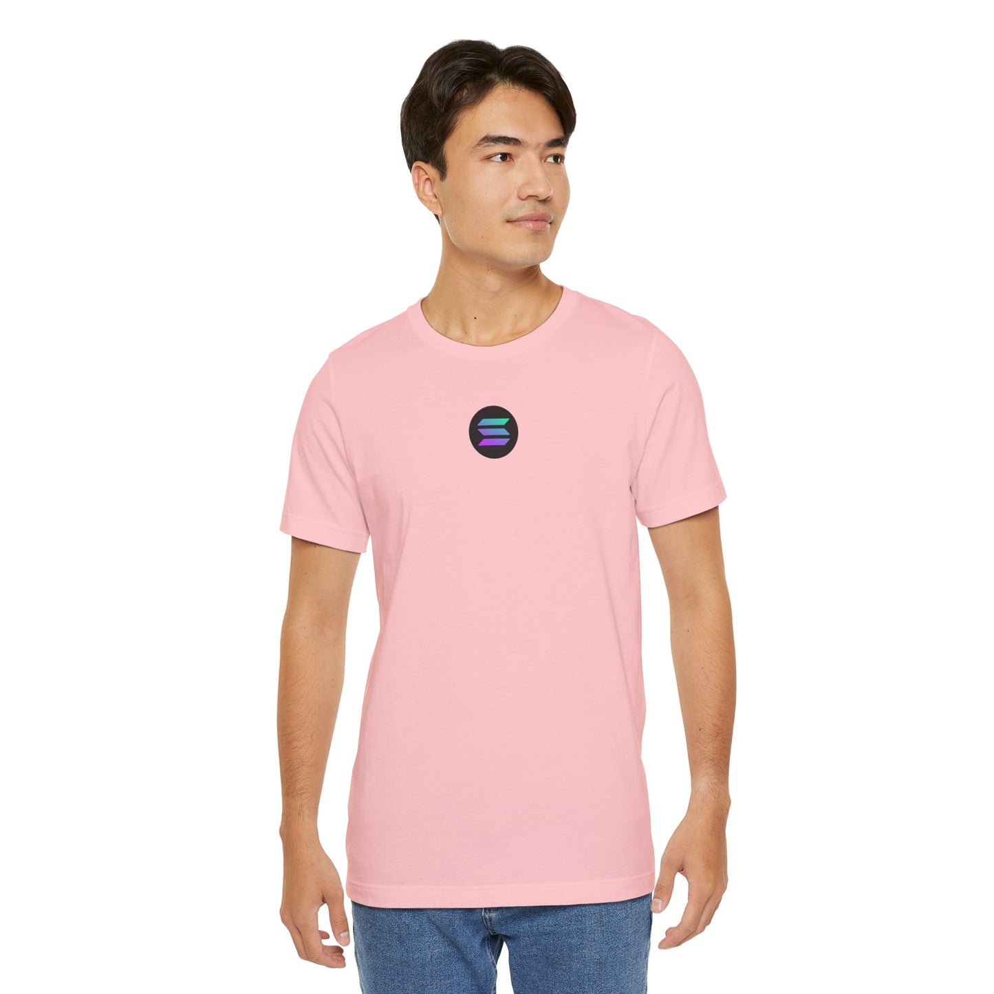 Solana Blockchain Tee, Unisex Jersey Short Sleeve Shirt, Crypto Gift, Decentralized Computing Top