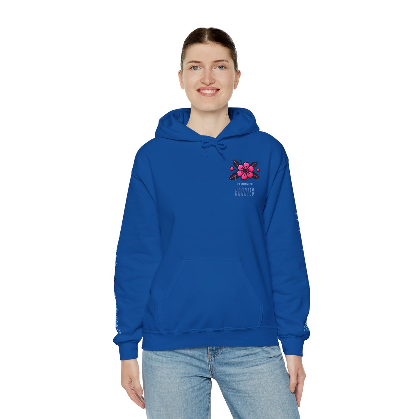 Floristic Hoodies - Stay Cozy and Bold Unisex Hooded Sweatshirt