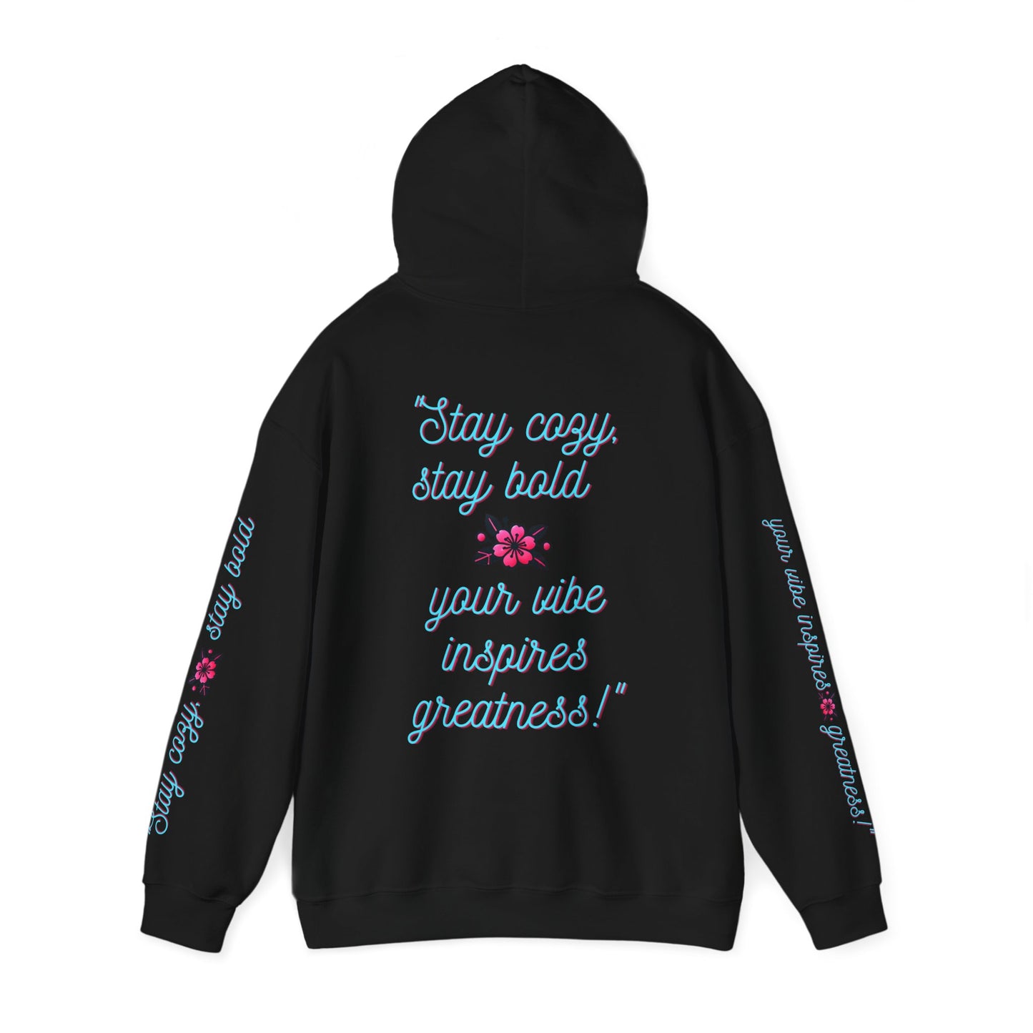 Floristic Hoodies - Stay Cozy and Bold Unisex Hooded Sweatshirt