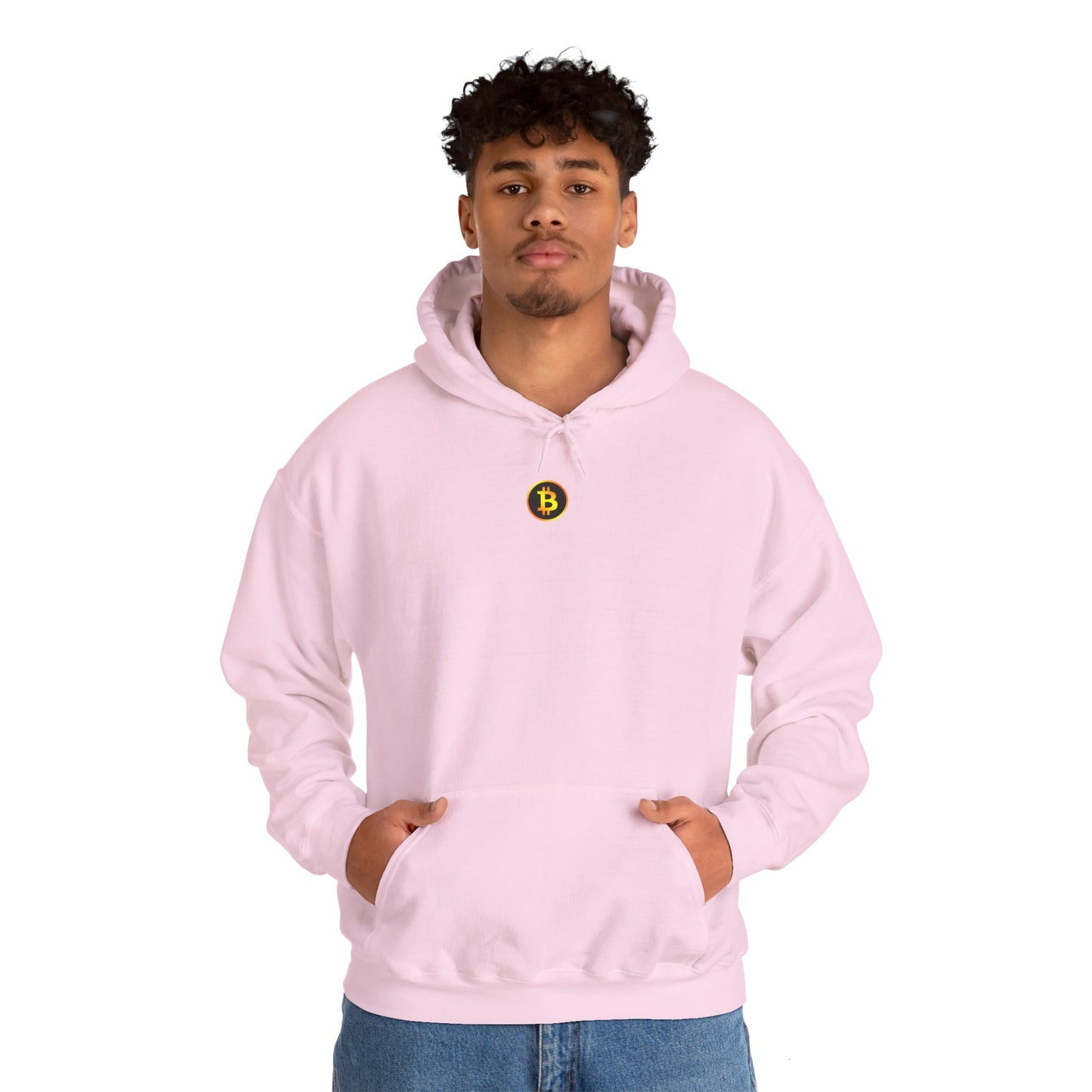 Bitcoin Inspired Unisex Hoodie - 'Keep Calm and HODL On'