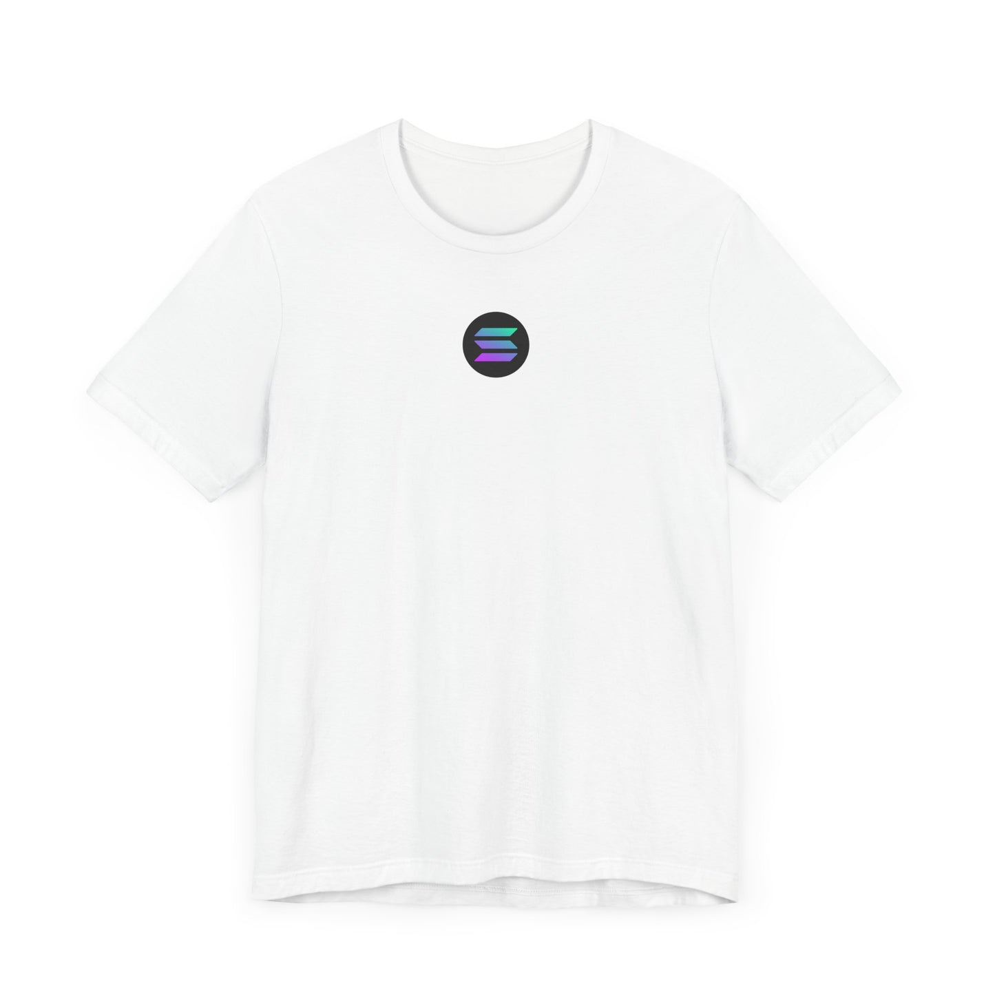 Solana Blockchain Tee, Unisex Jersey Short Sleeve Shirt, Crypto Gift, Decentralized Computing Top