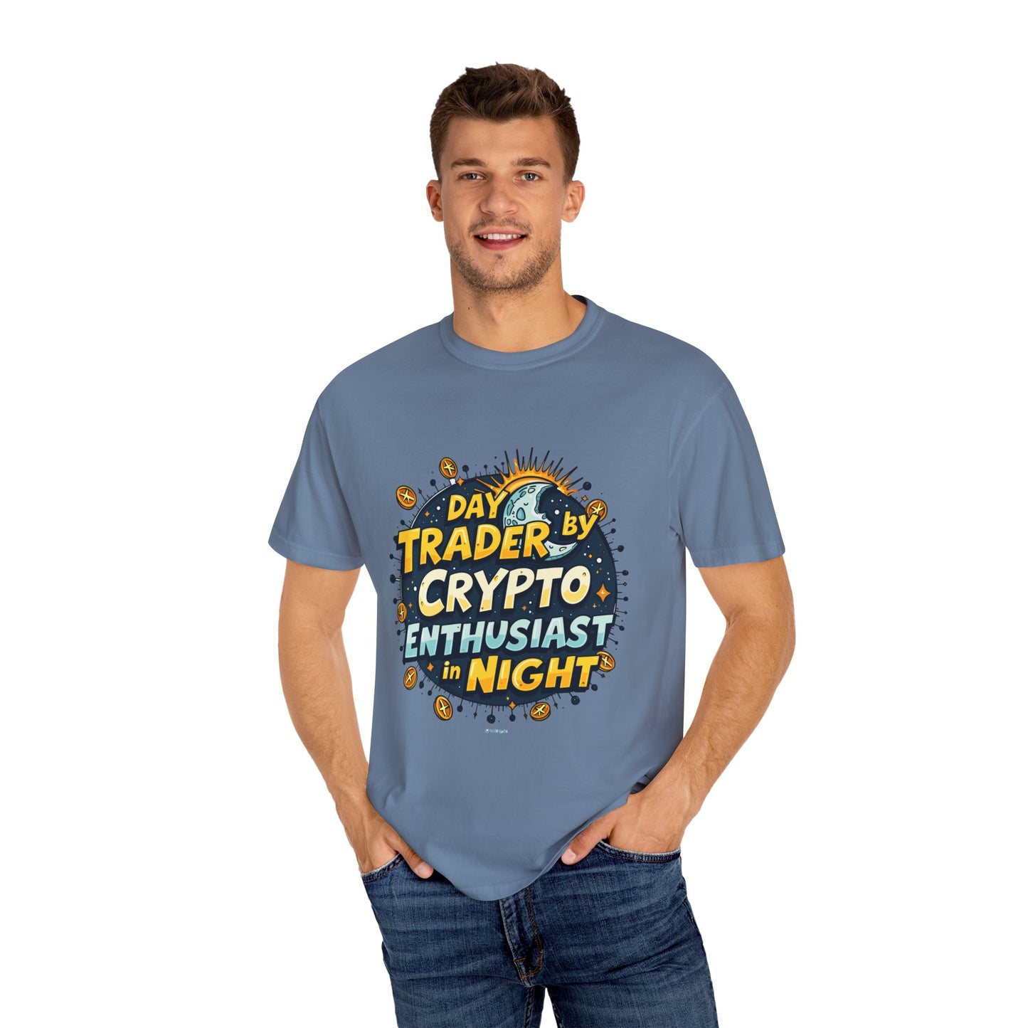 Crypto Enthusiast Unisex T-shirt - Day Trader Design