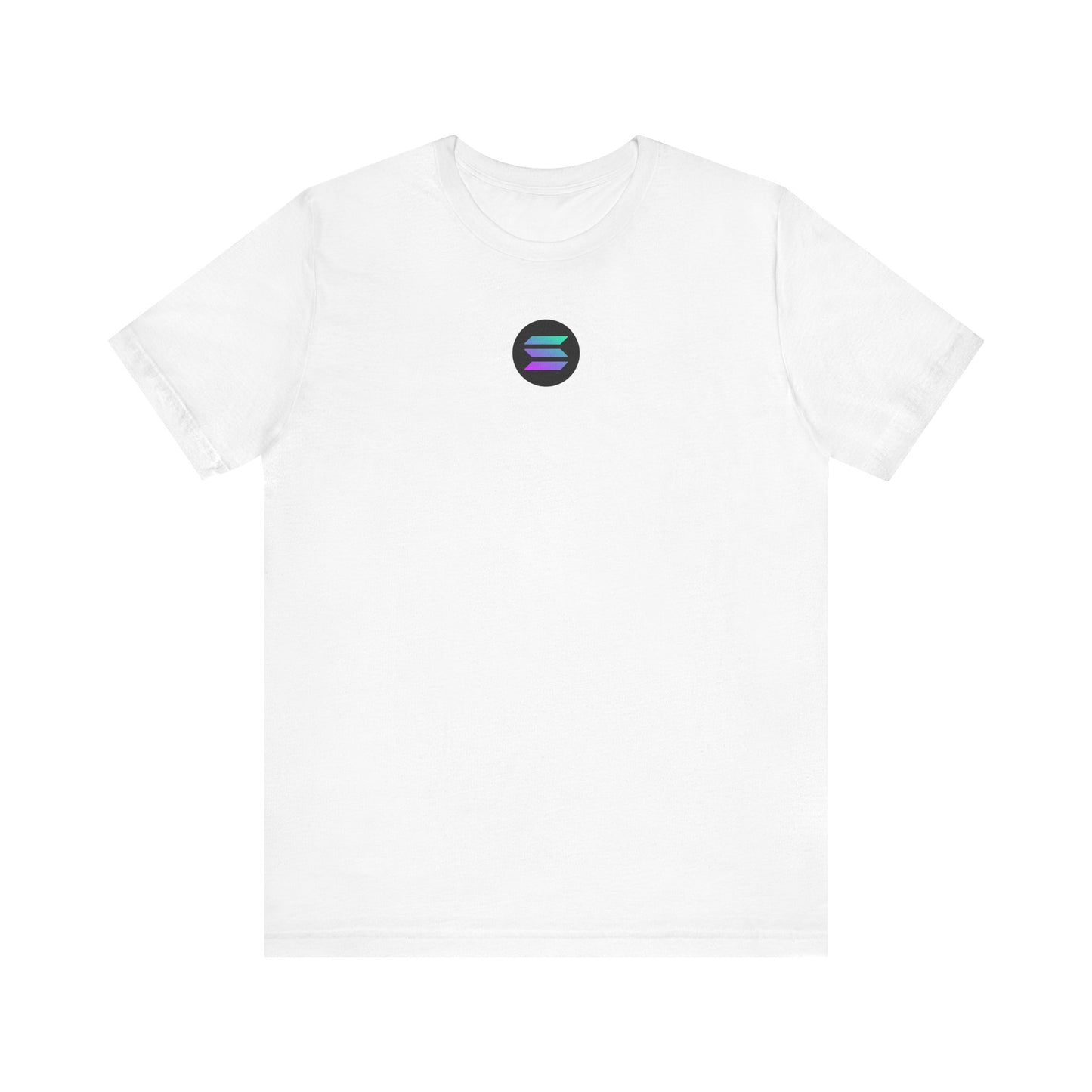 Solana Blockchain Tee, Unisex Jersey Short Sleeve Shirt, Crypto Gift, Decentralized Computing Top