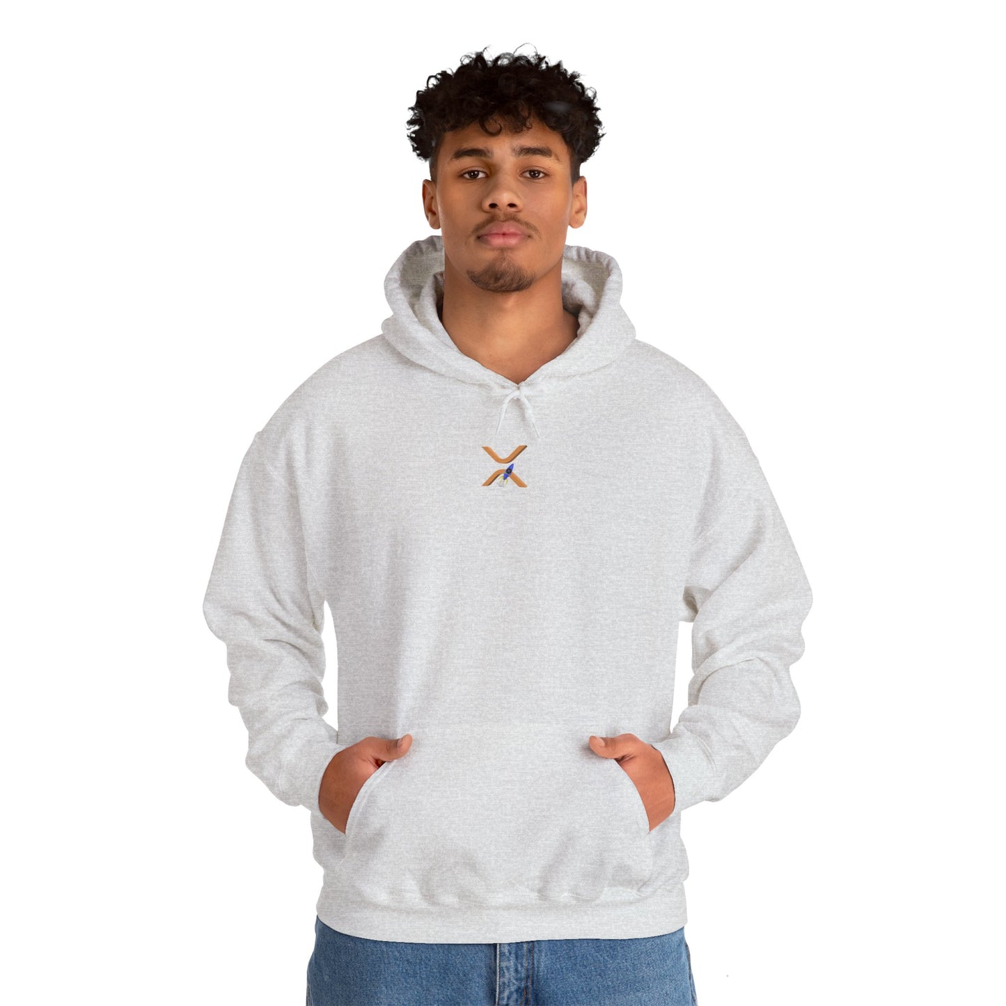 Rocket Launch Unisex Heavy Blend Hoodie - Perfect for Space Enthusiasts and Everyday Comfort