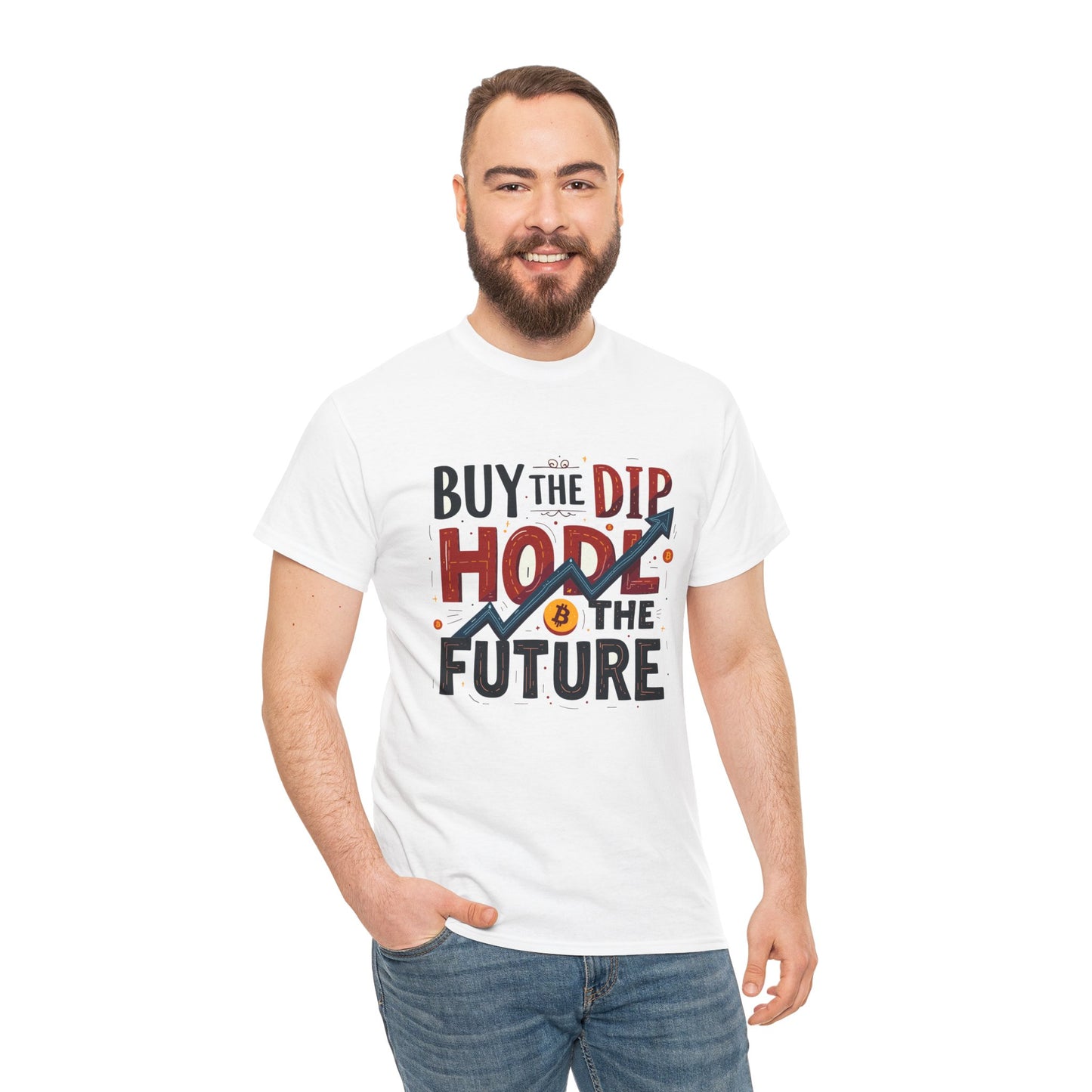 Bitcoin Buy The Dip Unisex Tee