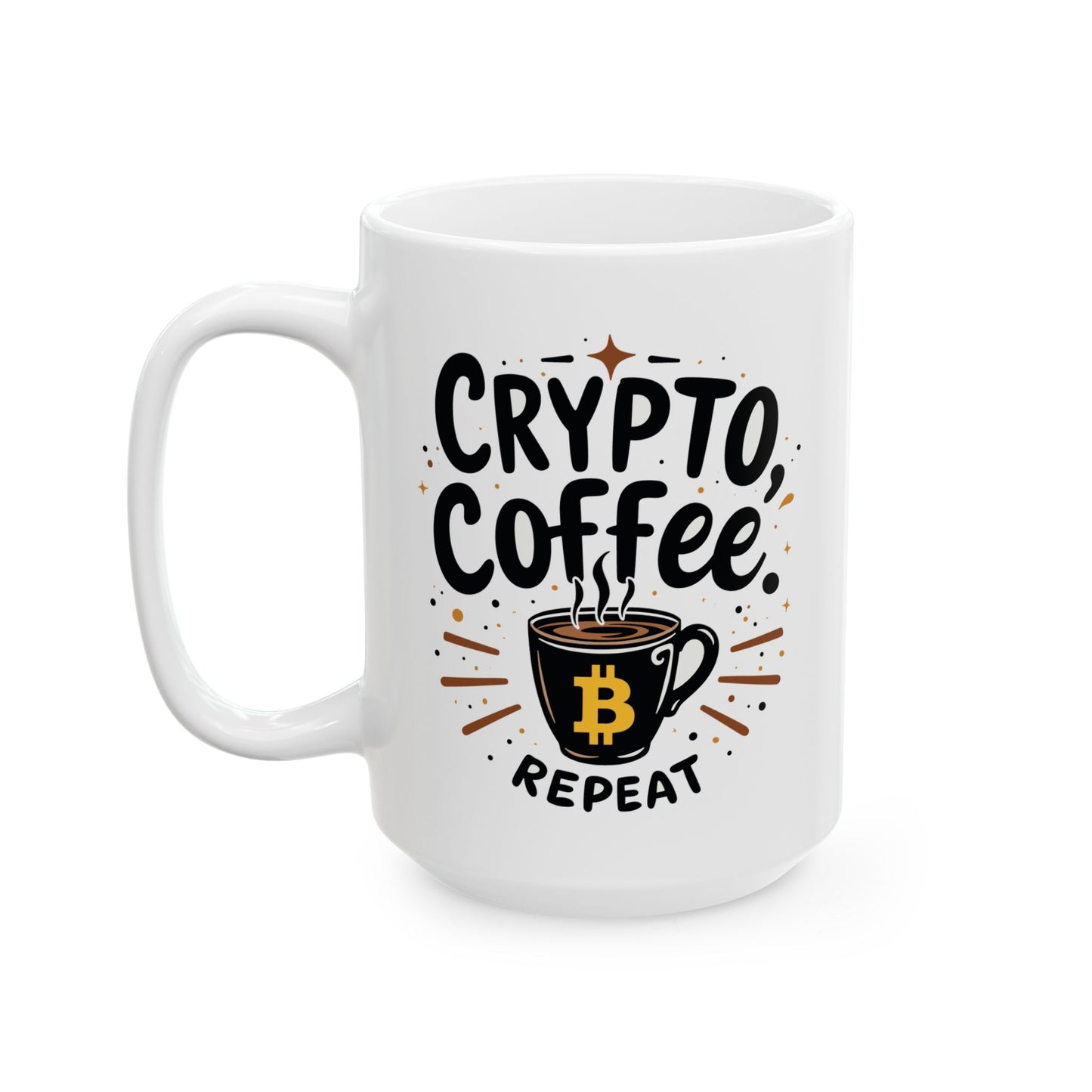Creative Coffee Lover Ceramic Mug - 11oz & 15oz