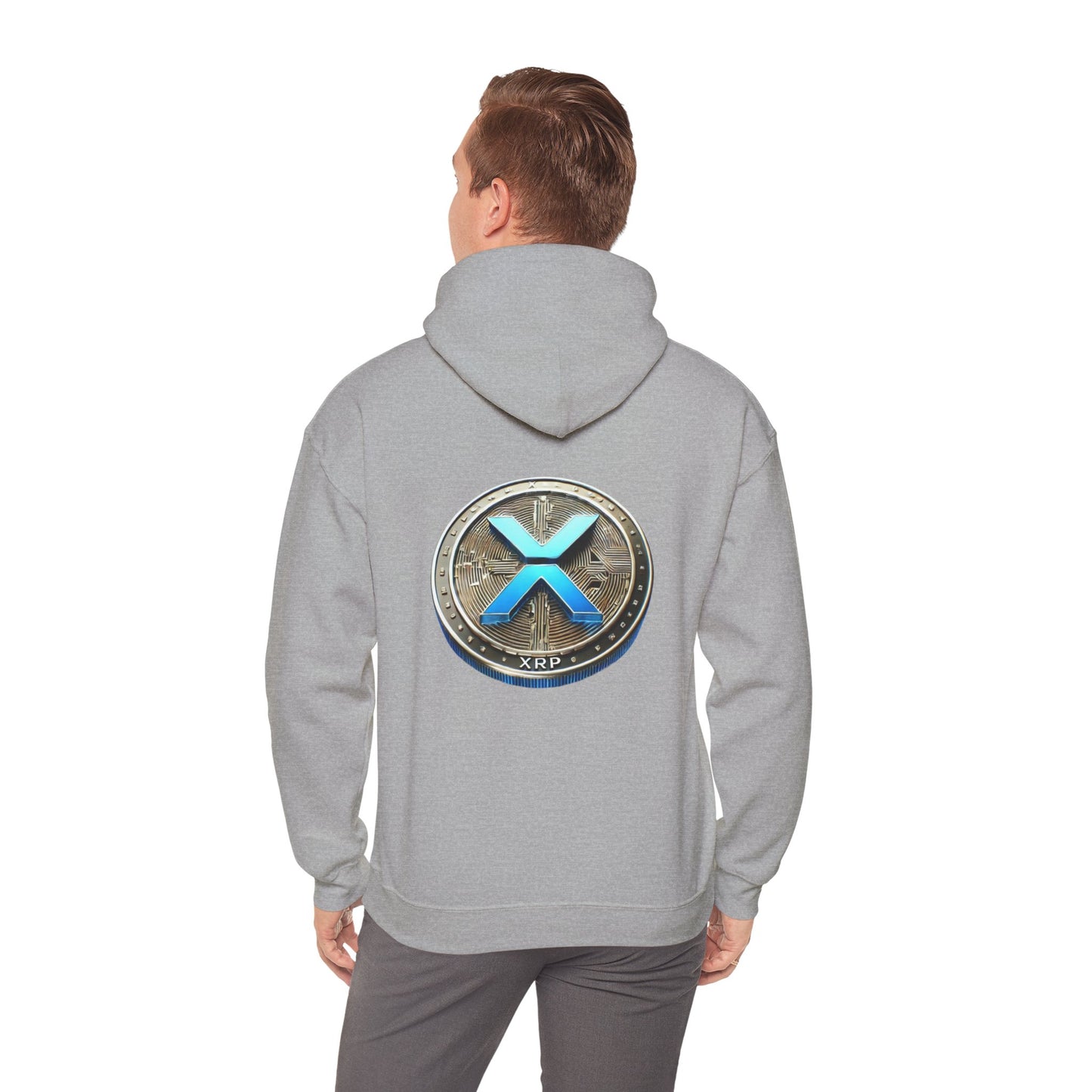 Unisex Heavy Blend™ XRP Hoodie - Cryptocurrency Inspired Sweatshirt for Blockchain Enthusiasts