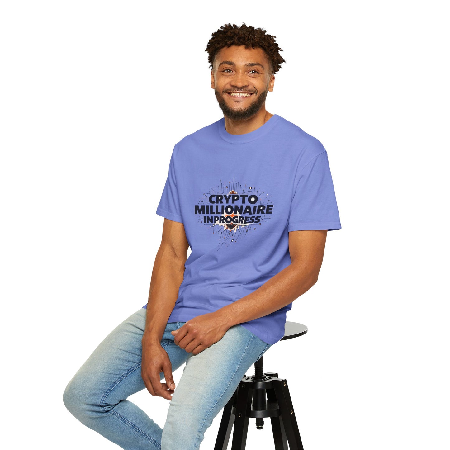 Crypto Millionaire in Progress Unisex T-Shirt