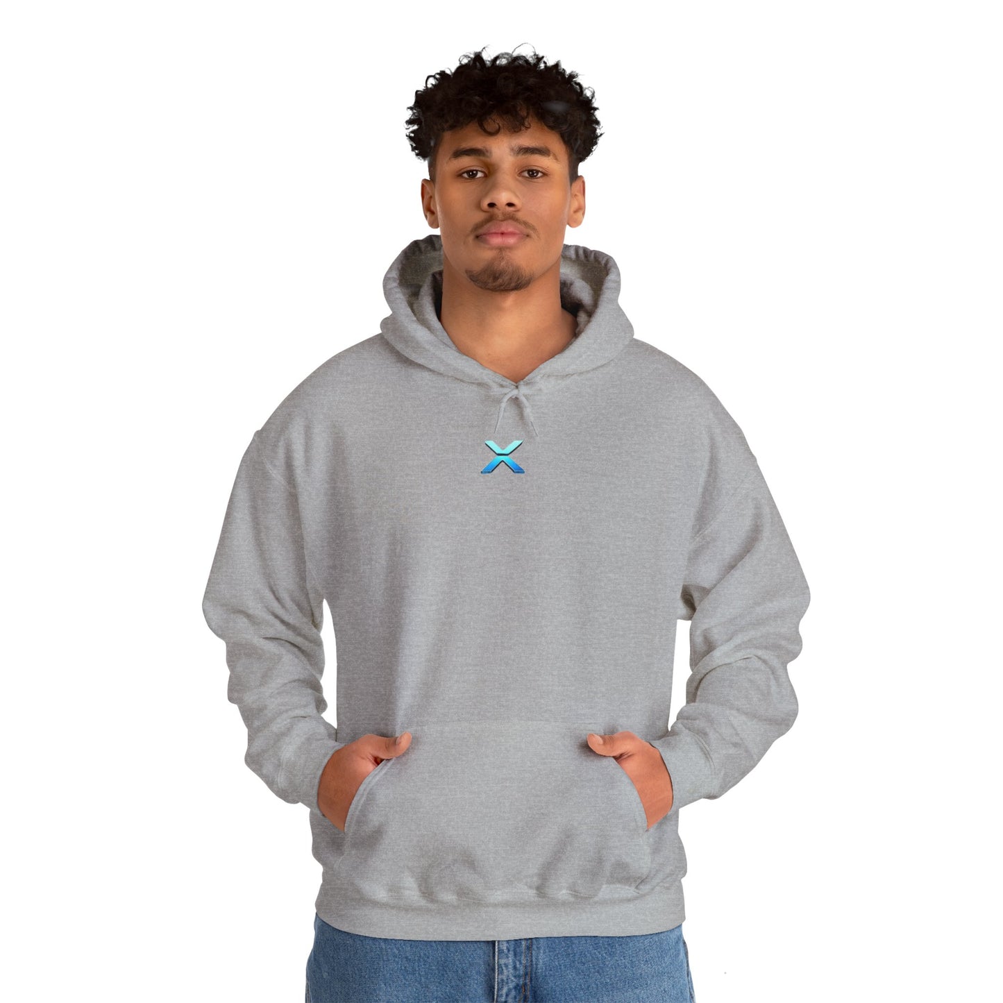 Unisex Heavy Blend™ XRP Hoodie - Cryptocurrency Inspired Sweatshirt for Blockchain Enthusiasts