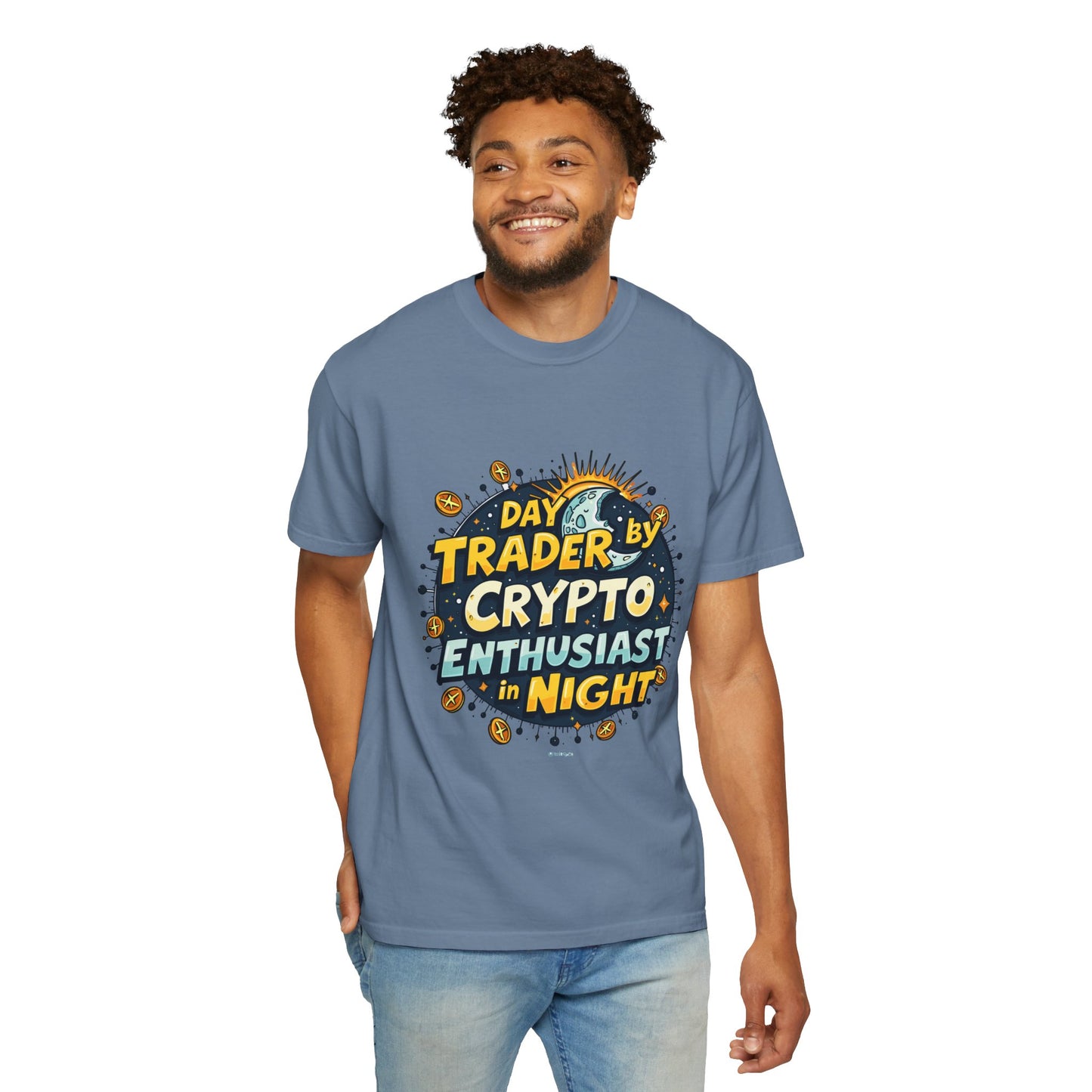 Crypto Enthusiast Unisex T-shirt - Day Trader Design