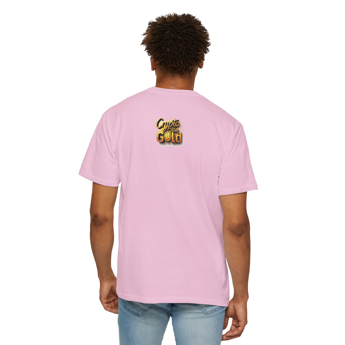 Bitcoin Crypto Gold Unisex T-shirt