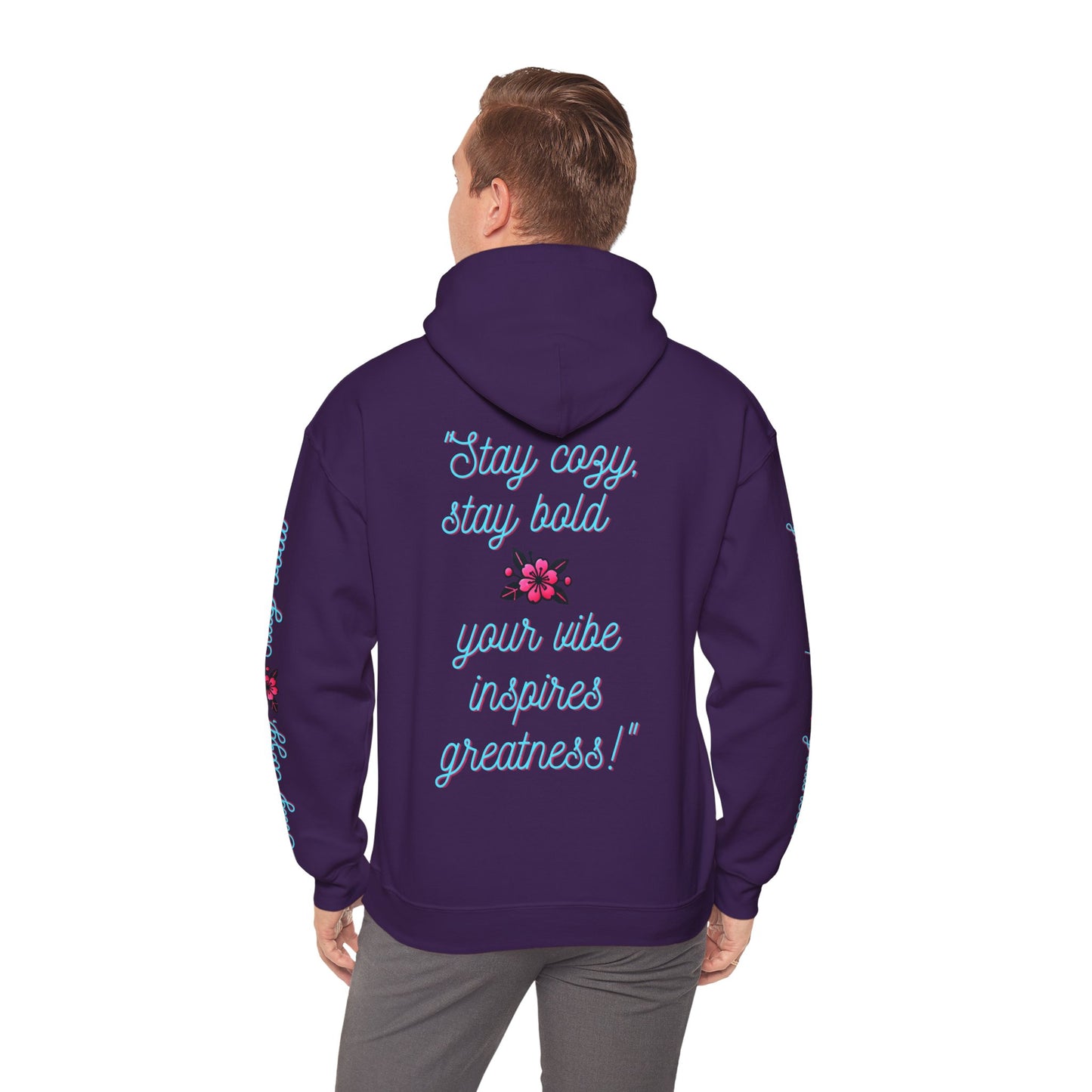 Floristic Hoodies - Stay Cozy and Bold Unisex Hooded Sweatshirt