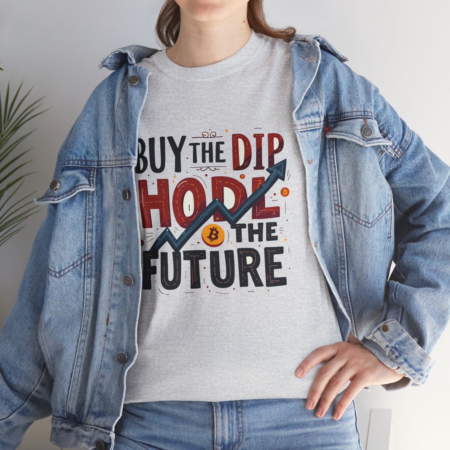 Bitcoin Buy The Dip Unisex Tee