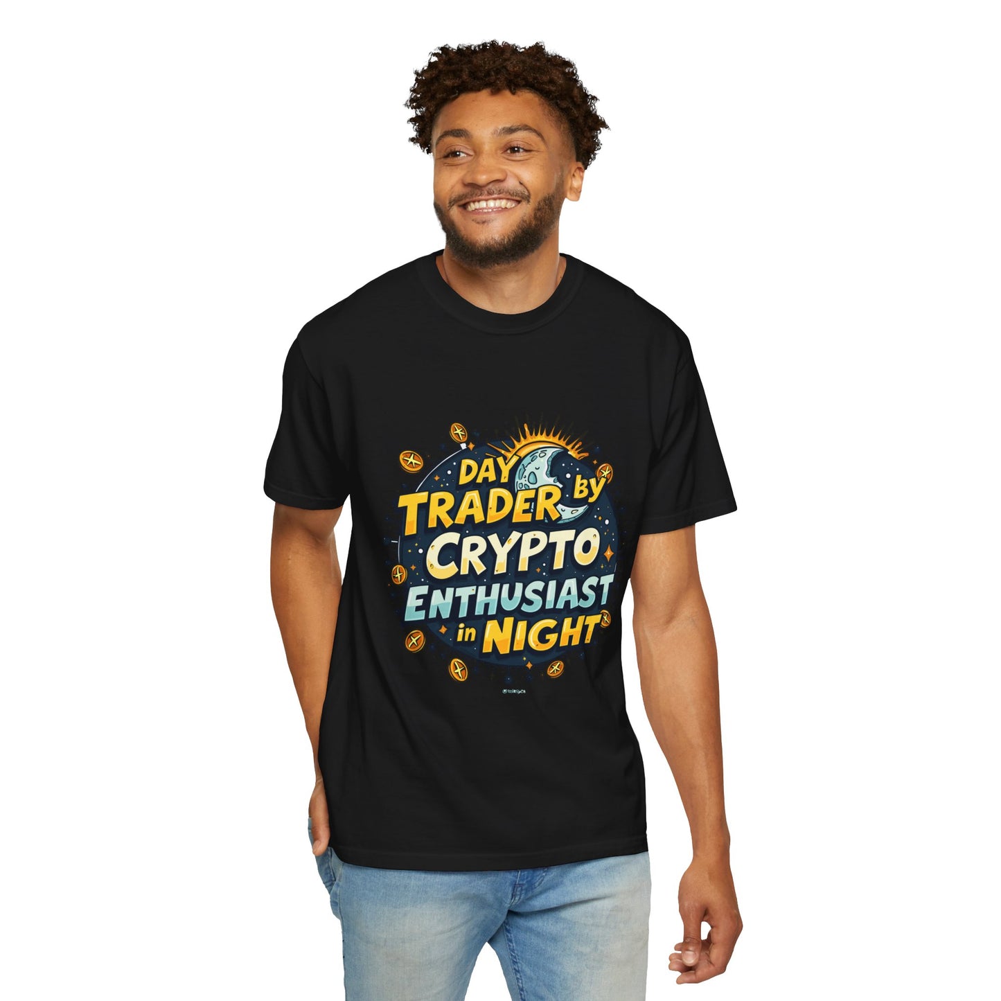 Crypto Enthusiast Unisex T-shirt - Day Trader Design